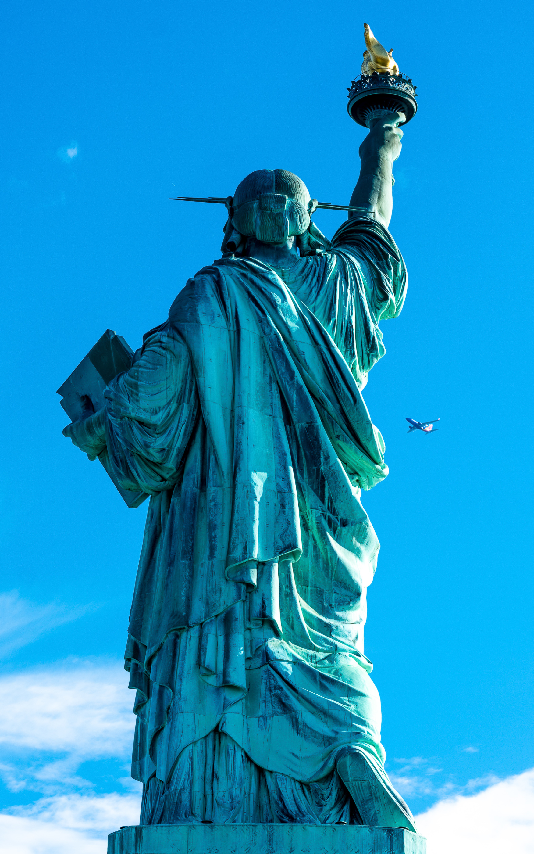 Téléchargez des papiers peints mobile Statue De La Liberté, Construction Humaine gratuitement.