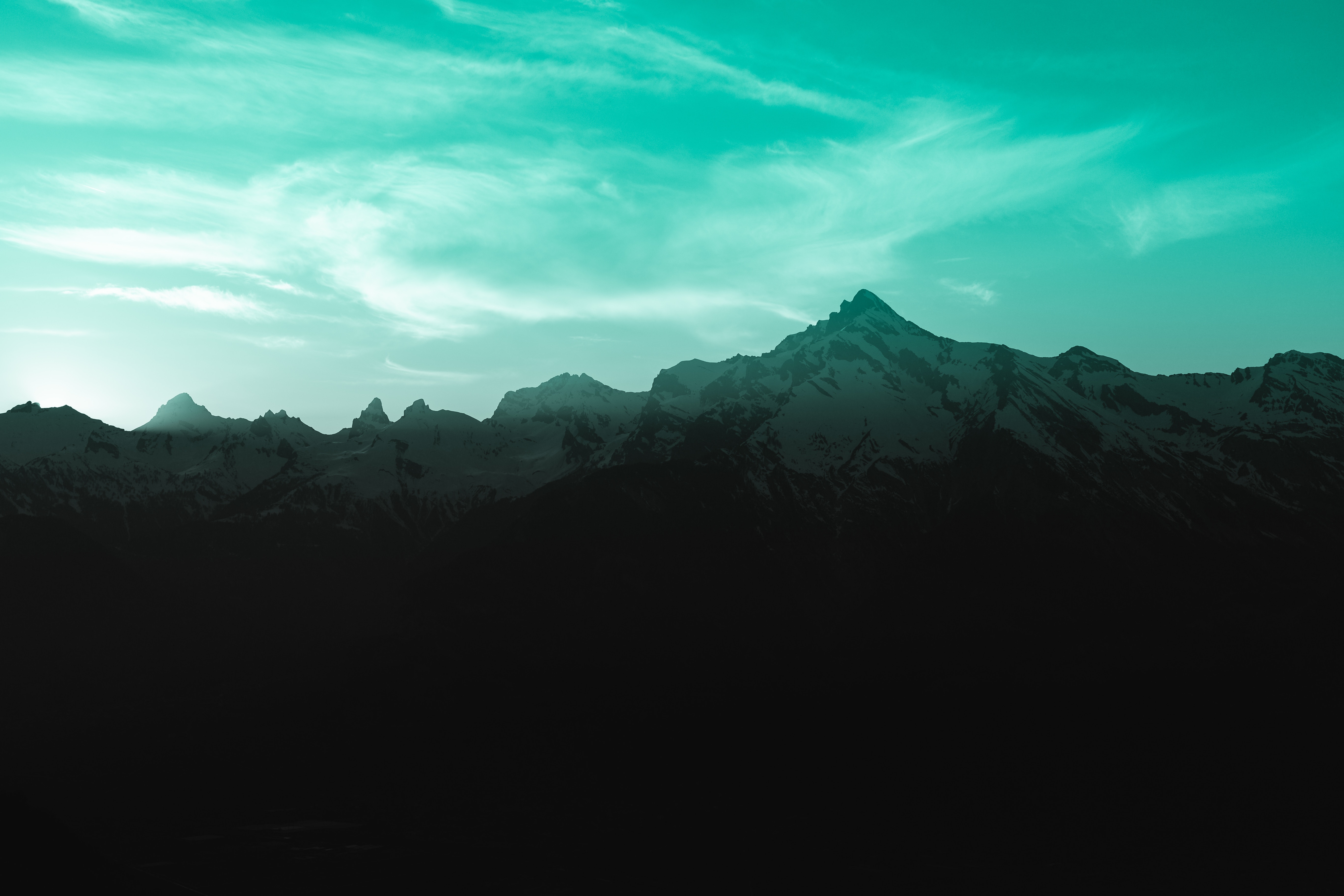 Free download wallpaper Sky, Clouds, Mountain, Vertex, Top, Nature, Landscape on your PC desktop