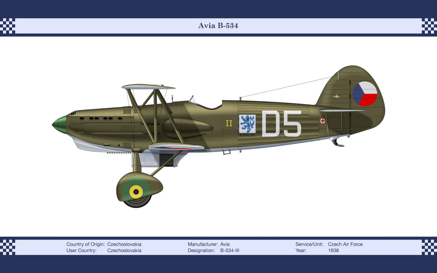 Handy-Wallpaper Avia B 534, Militärflugzeug, Flugzeuge, Militär kostenlos herunterladen.