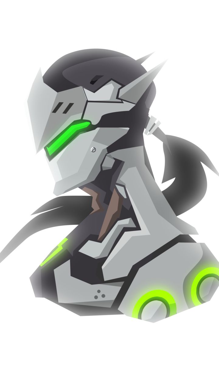 Descarga gratuita de fondo de pantalla para móvil de Overwatch, Videojuego, Genji (Supervisión).