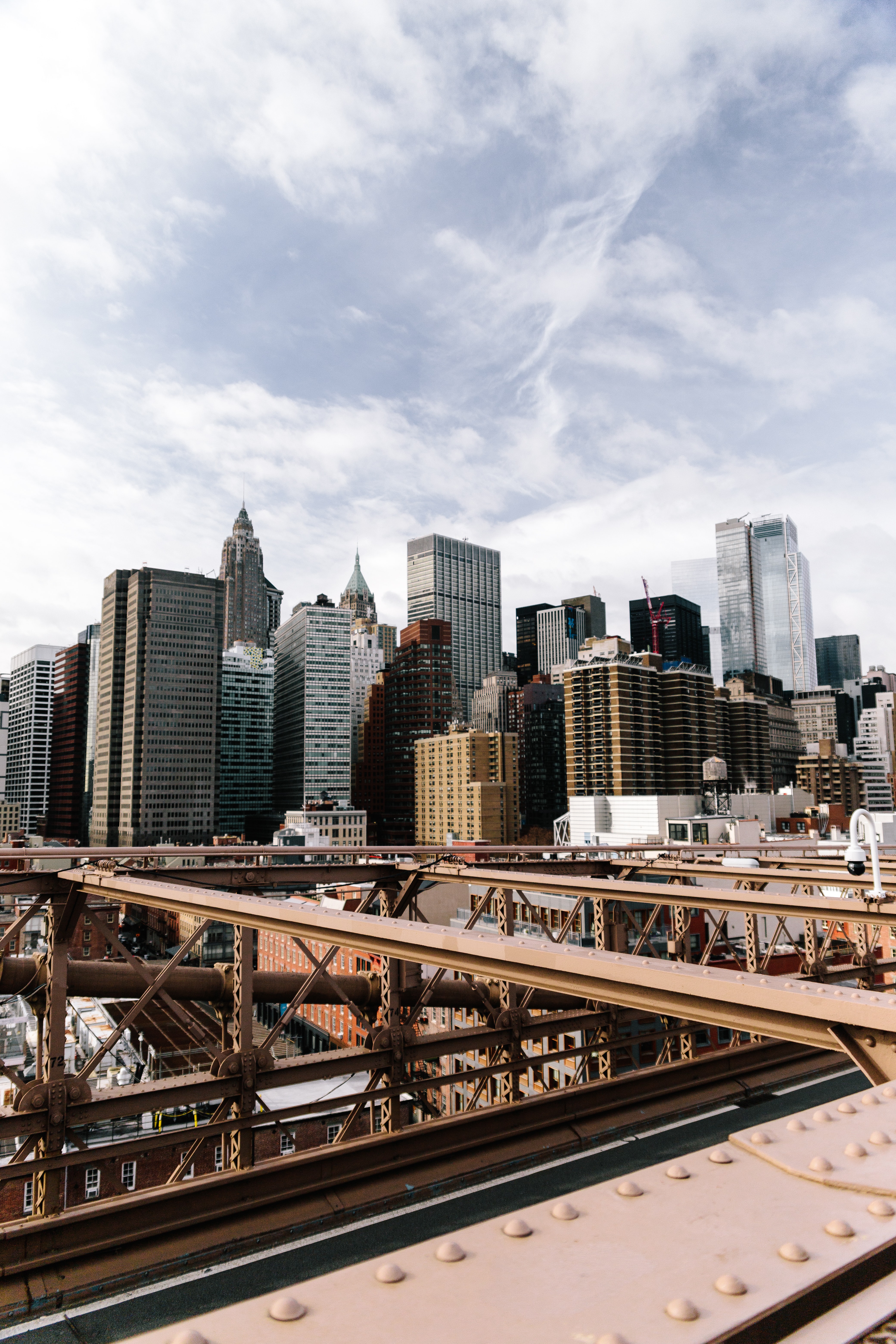 new york, architecture, cities, city, building, bridge, megapolis, megalopolis Free Stock Photo