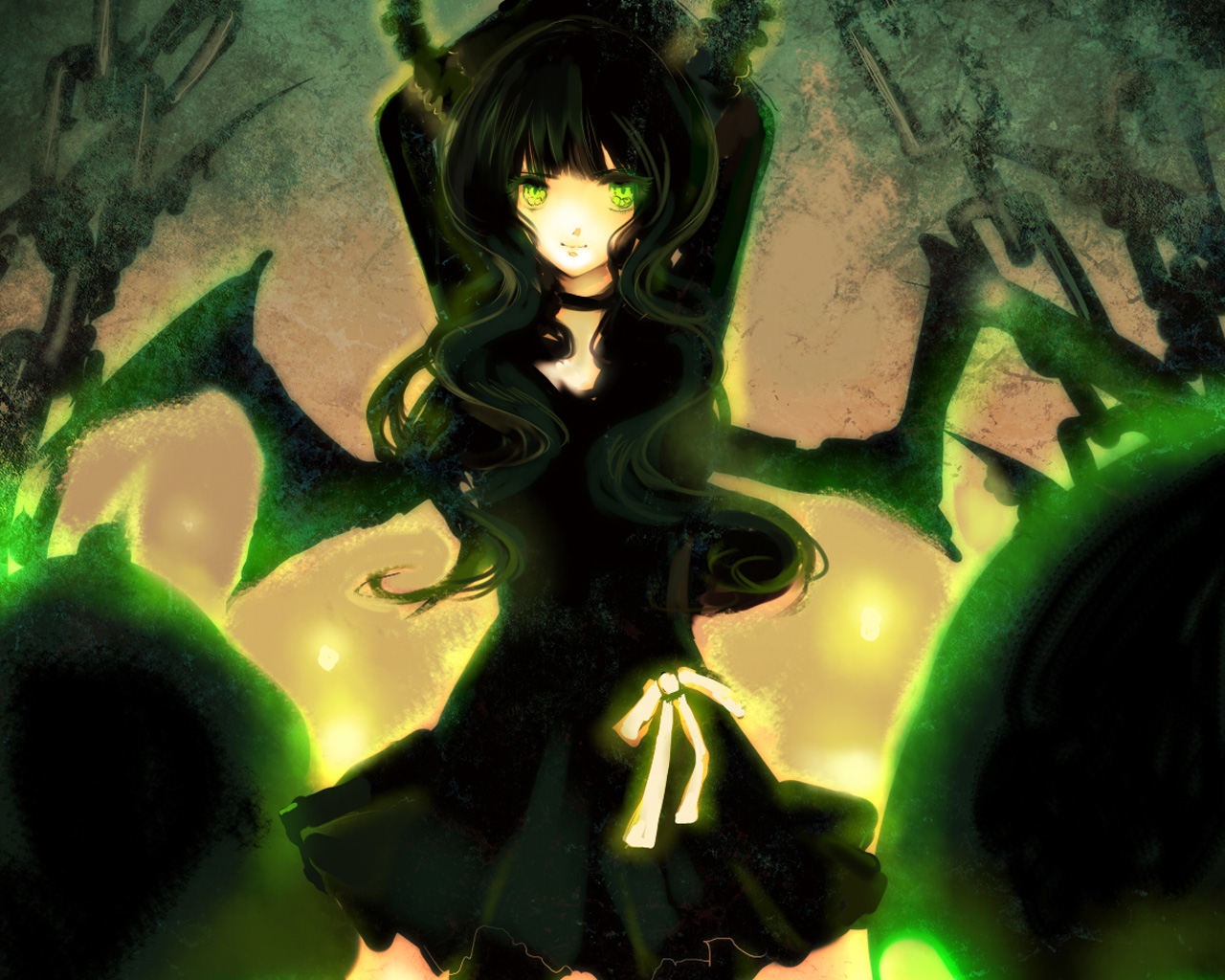 Handy-Wallpaper Animes, Burakku Rokku Shuta, Dead Master (Black Rock Shooter) kostenlos herunterladen.