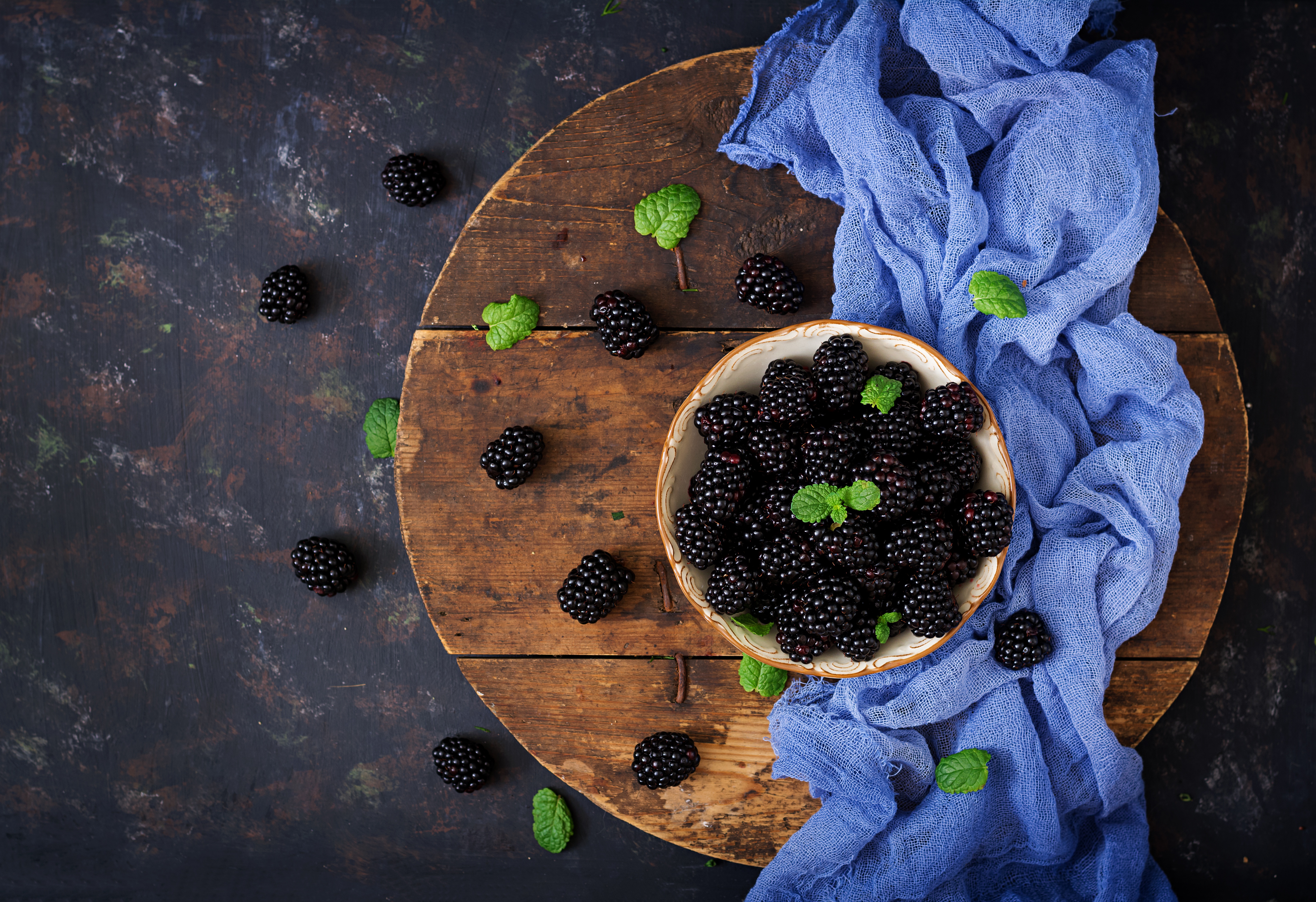 Download mobile wallpaper Food, Still Life, Blackberry, Berry, Fruit for free.