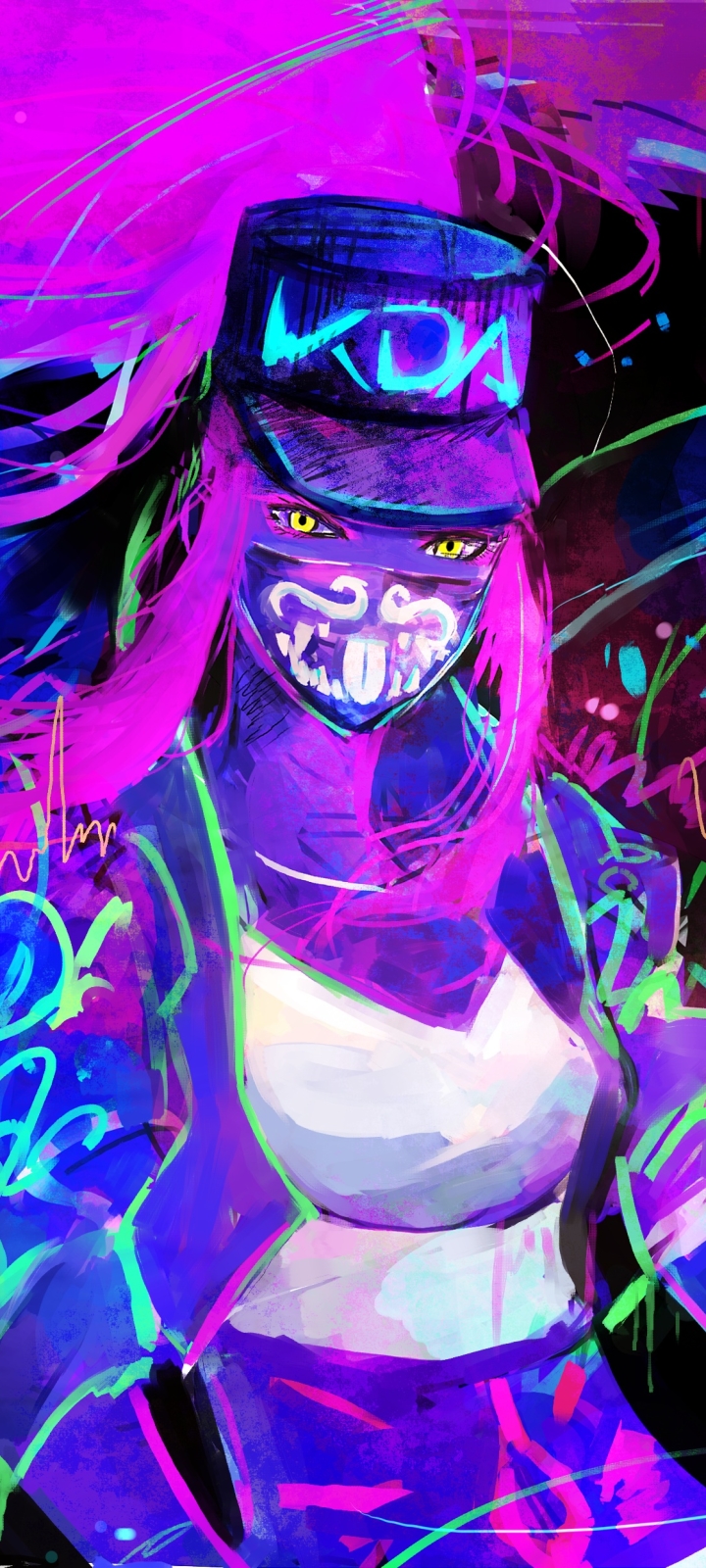 Download mobile wallpaper League Of Legends, Cap, Video Game, Akali (League Of Legends) for free.