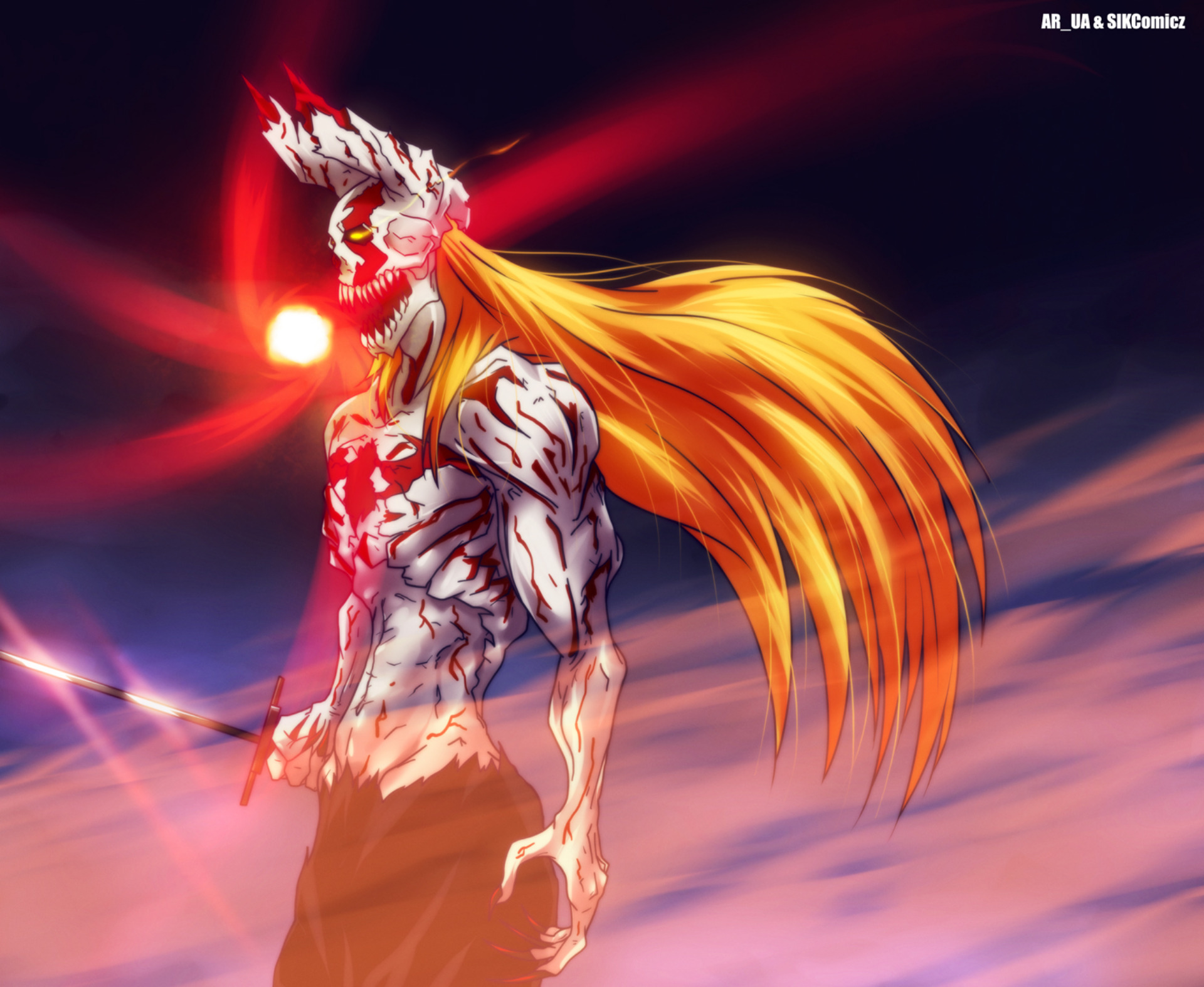 Free download wallpaper Anime, Bleach, Ichigo Kurosaki, Hollow Ichigo on your PC desktop
