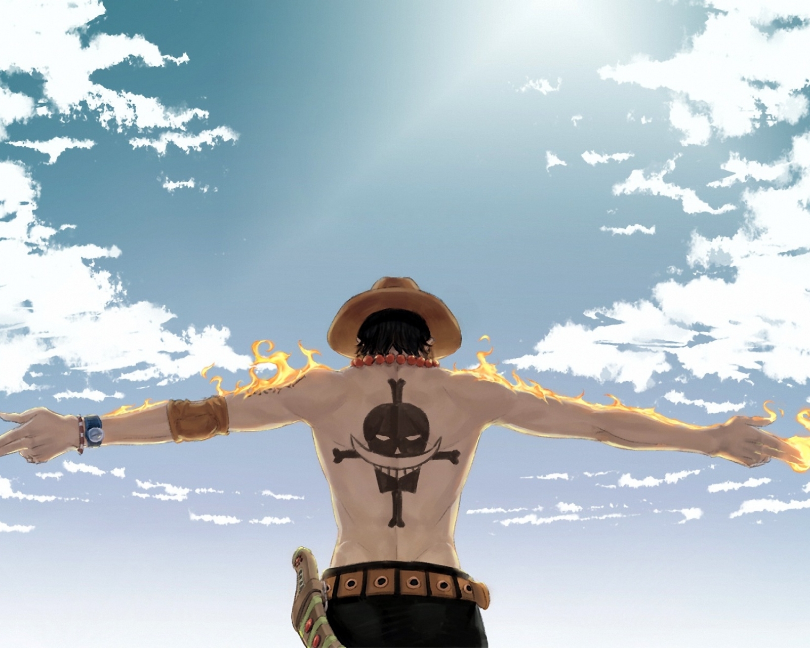 Free download wallpaper Anime, Tattoo, Portgas D Ace, One Piece on your PC desktop