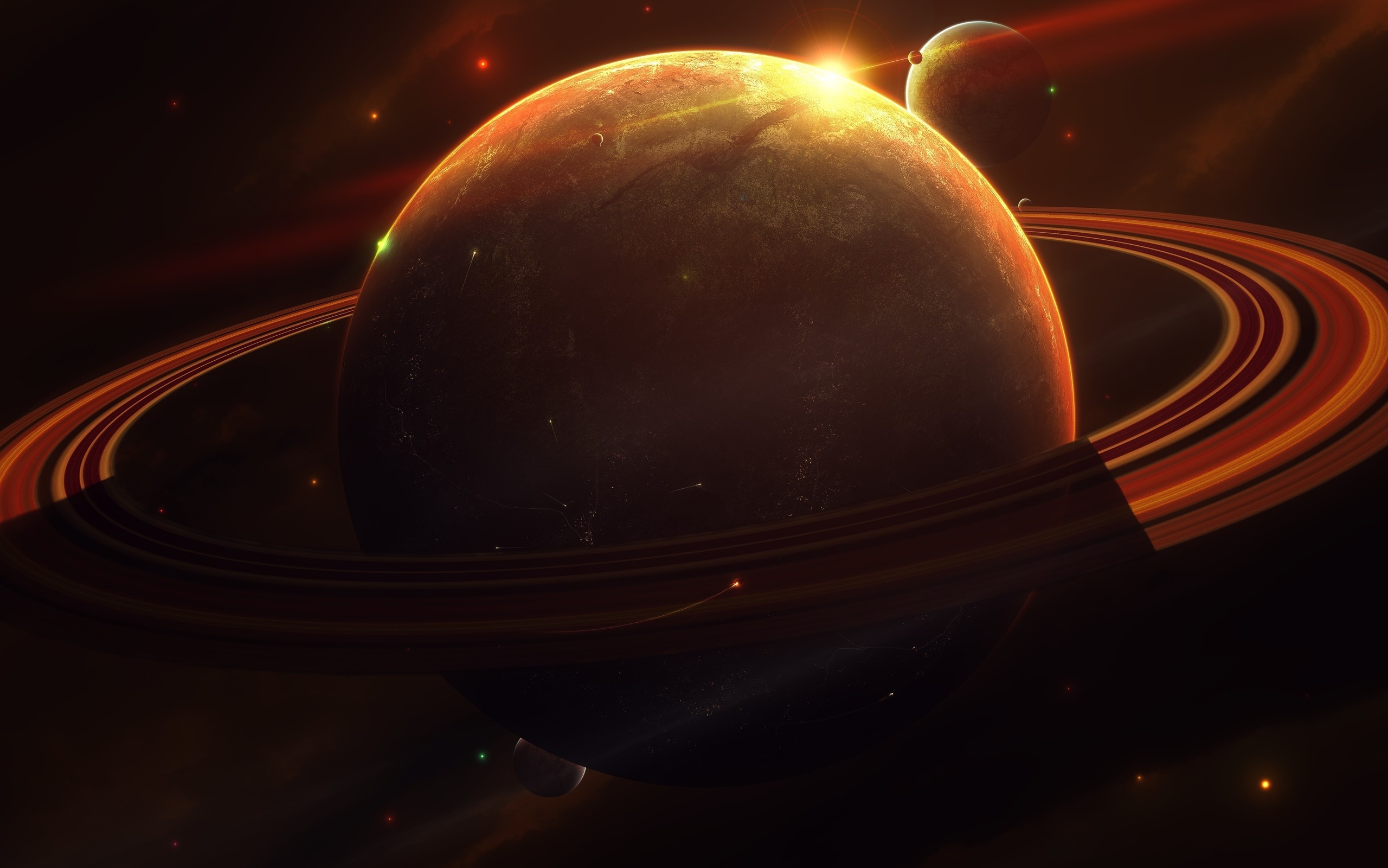 Free download wallpaper Sci Fi, Planetary Ring on your PC desktop