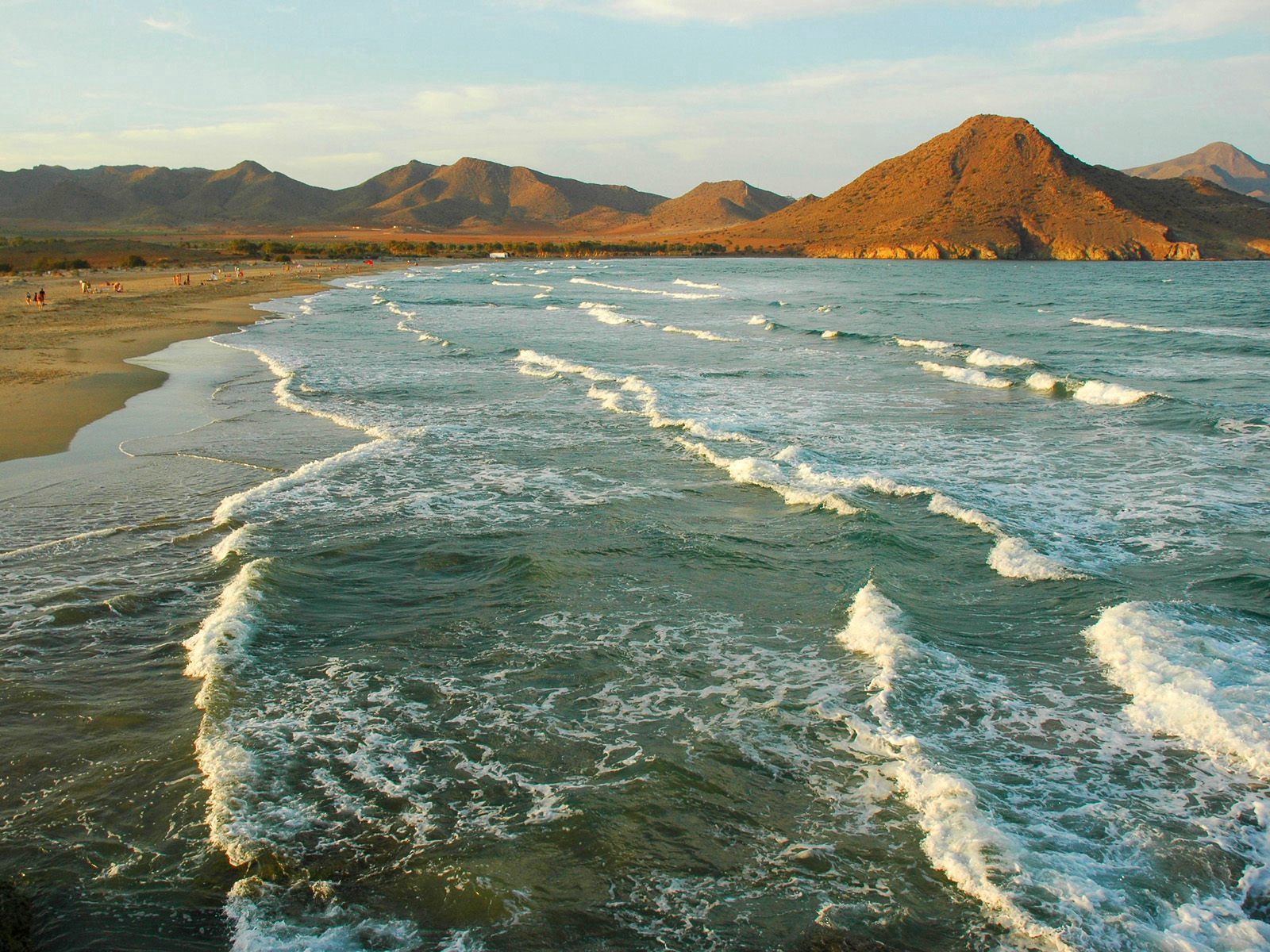 無料モバイル壁紙自然, 波, スペイン, 海, ビーチをダウンロードします。
