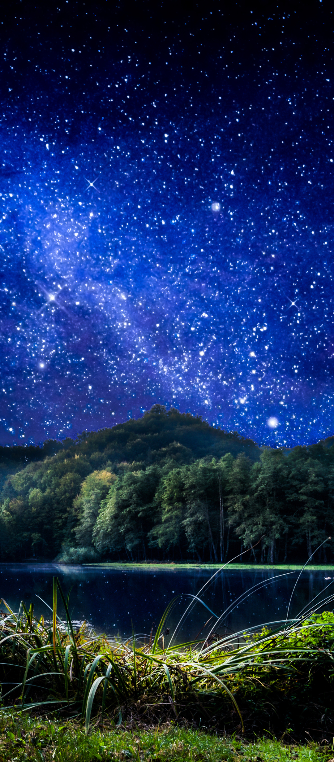 Download mobile wallpaper Sky, Stars, Night, Starry Sky, Earth for free.