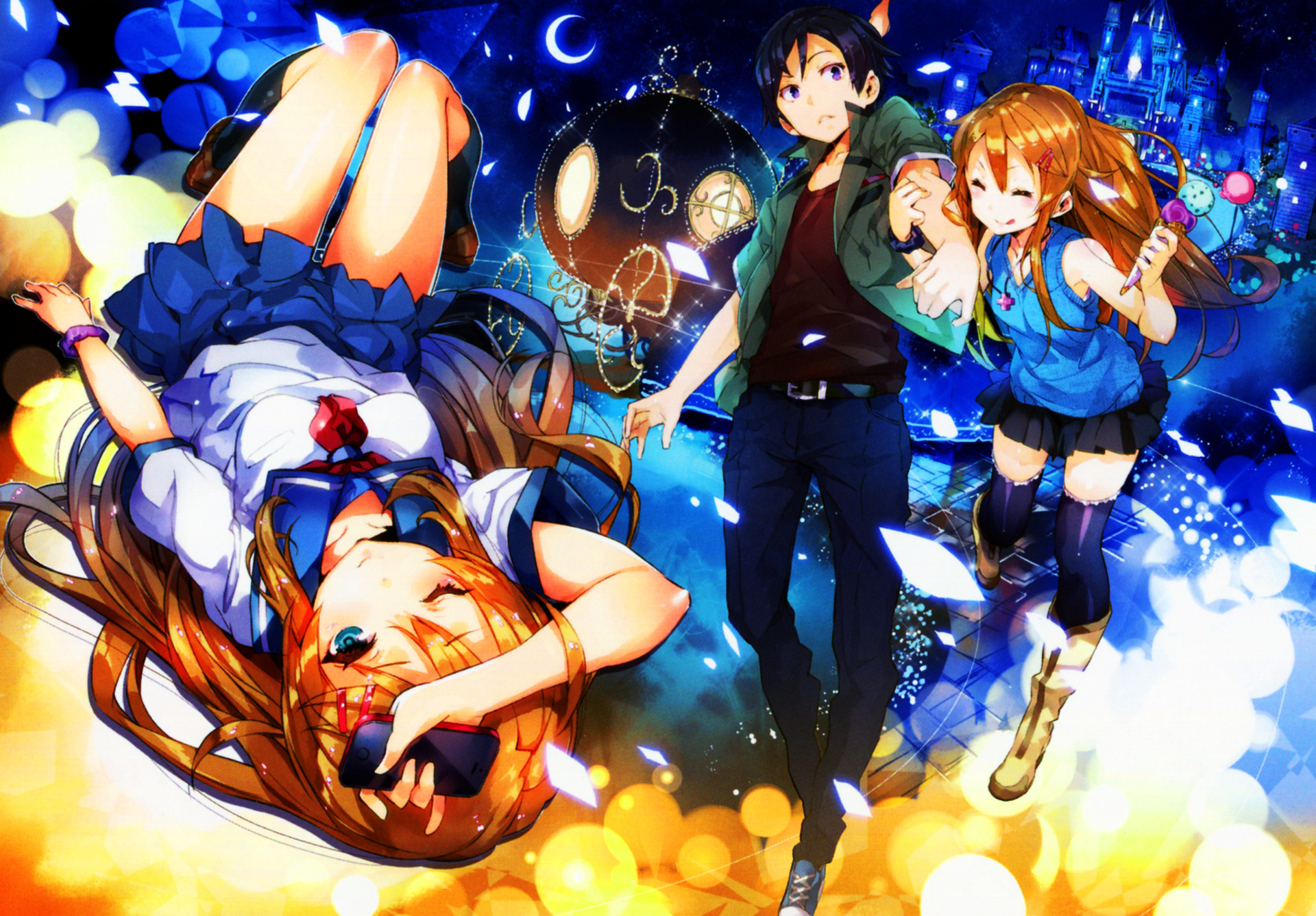 Descarga gratuita de fondo de pantalla para móvil de Animado, Kyōsuke Kosaka, Oreimo, Kirino Kousaka.
