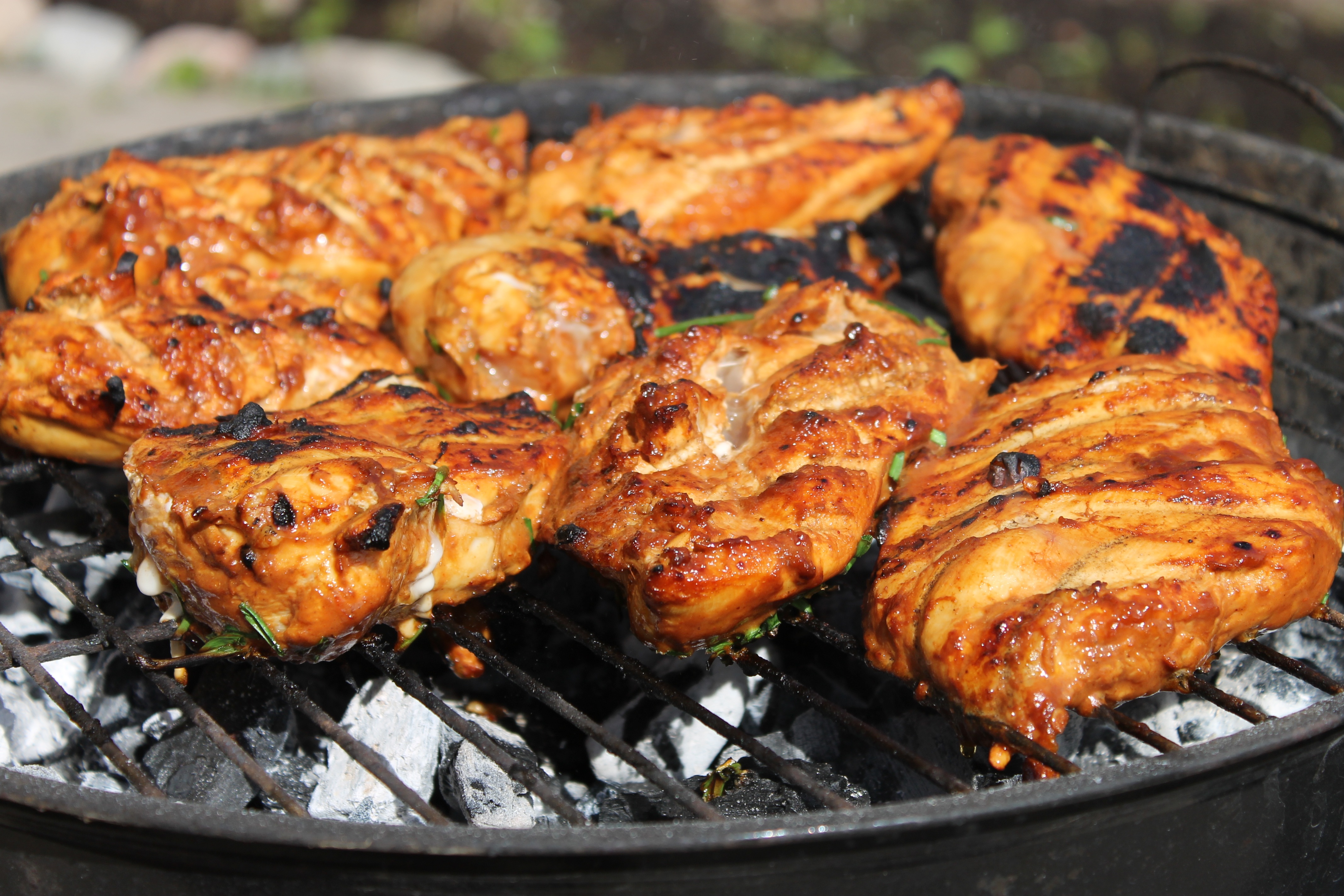 Download mobile wallpaper Food, Meat, Chicken, Barbecue for free.