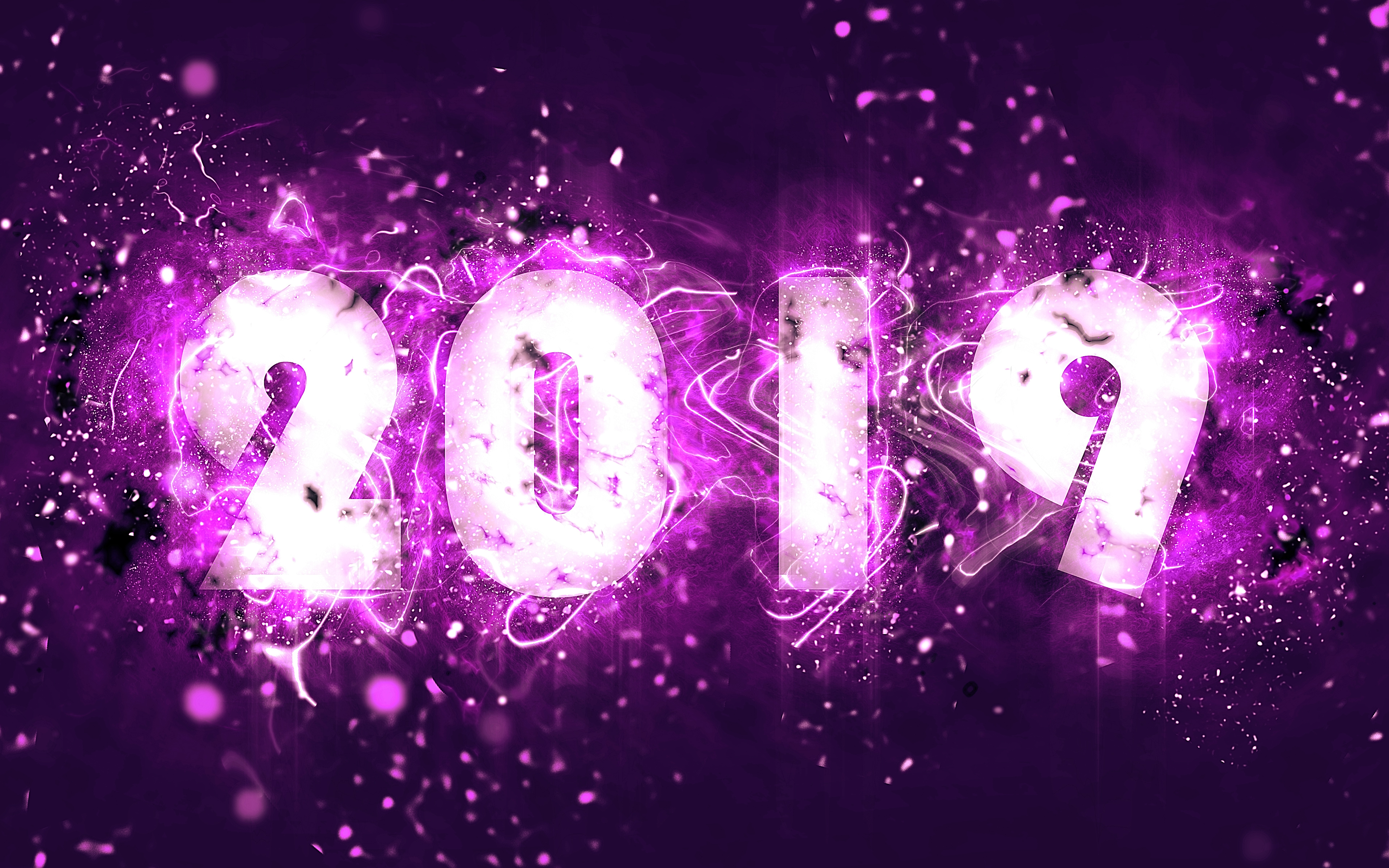 Baixar papel de parede para celular de Ano Novo, Feriados, Ano Novo 2019 gratuito.