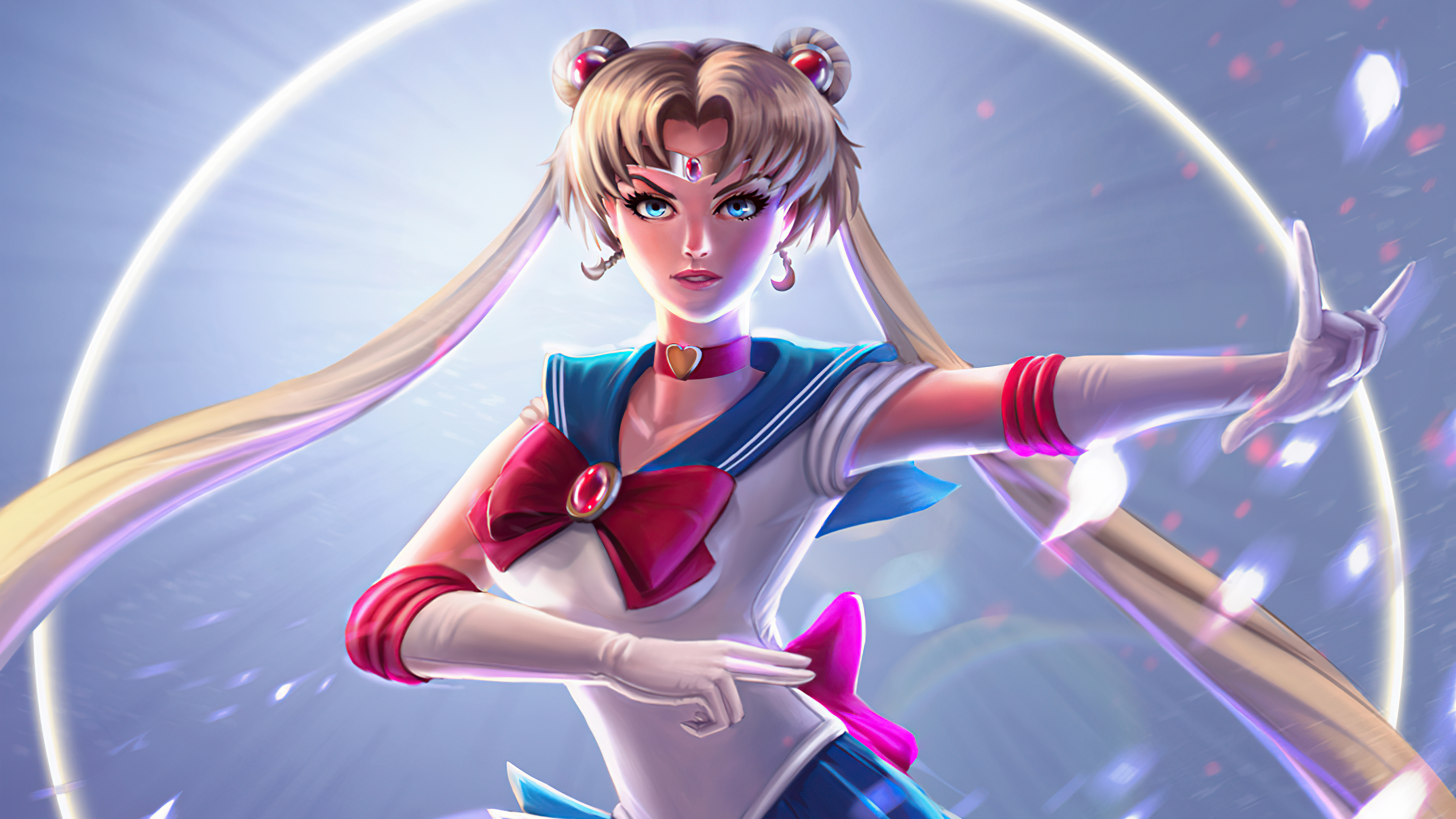 Laden Sie das Blondinen, Animes, Lange Haare, Aqua Augen, Sailor Moon Das Mädchen Mit Den Zauberkräften-Bild kostenlos auf Ihren PC-Desktop herunter