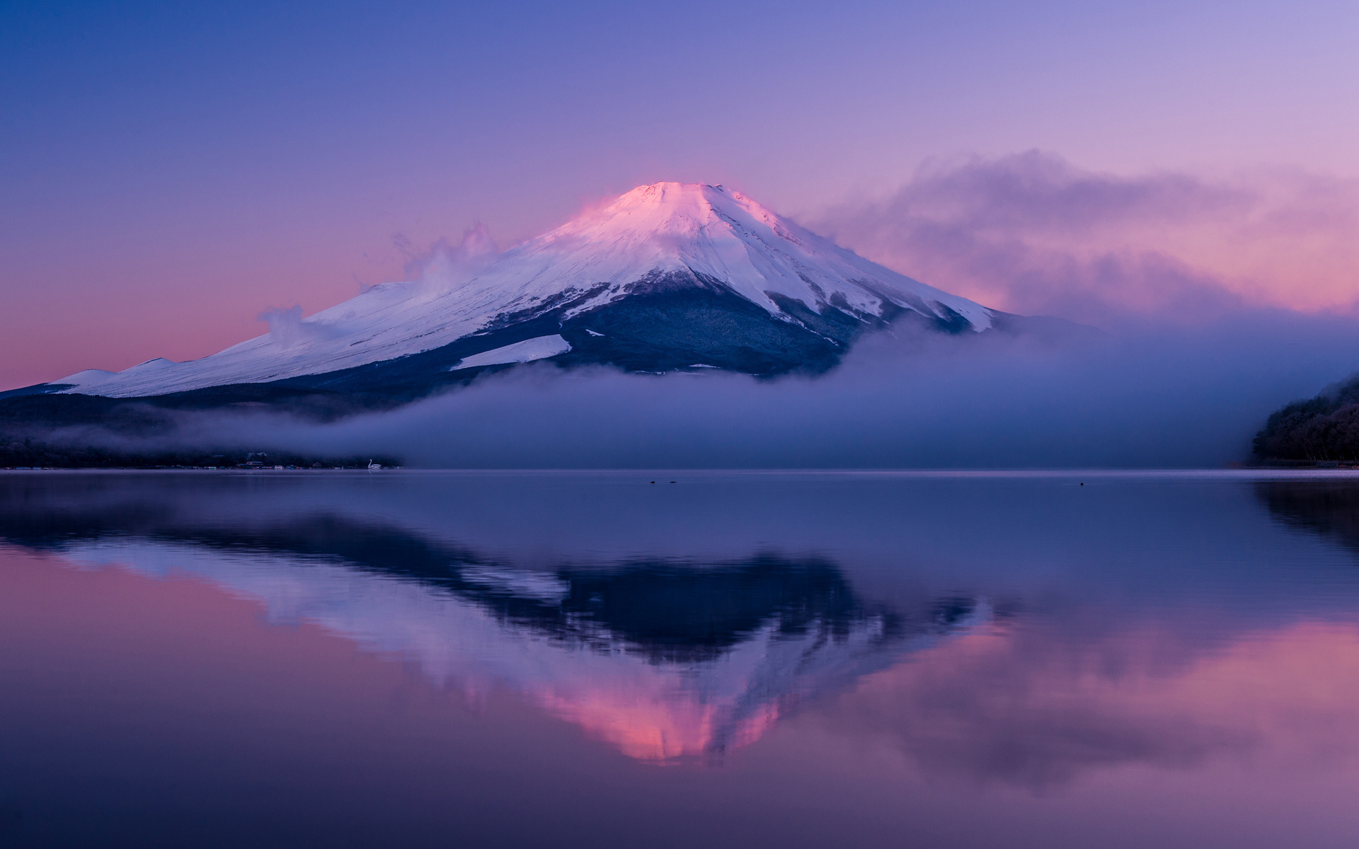 Скачать обои бесплатно Гора Фудзи, Земля/природа картинка на рабочий стол ПК