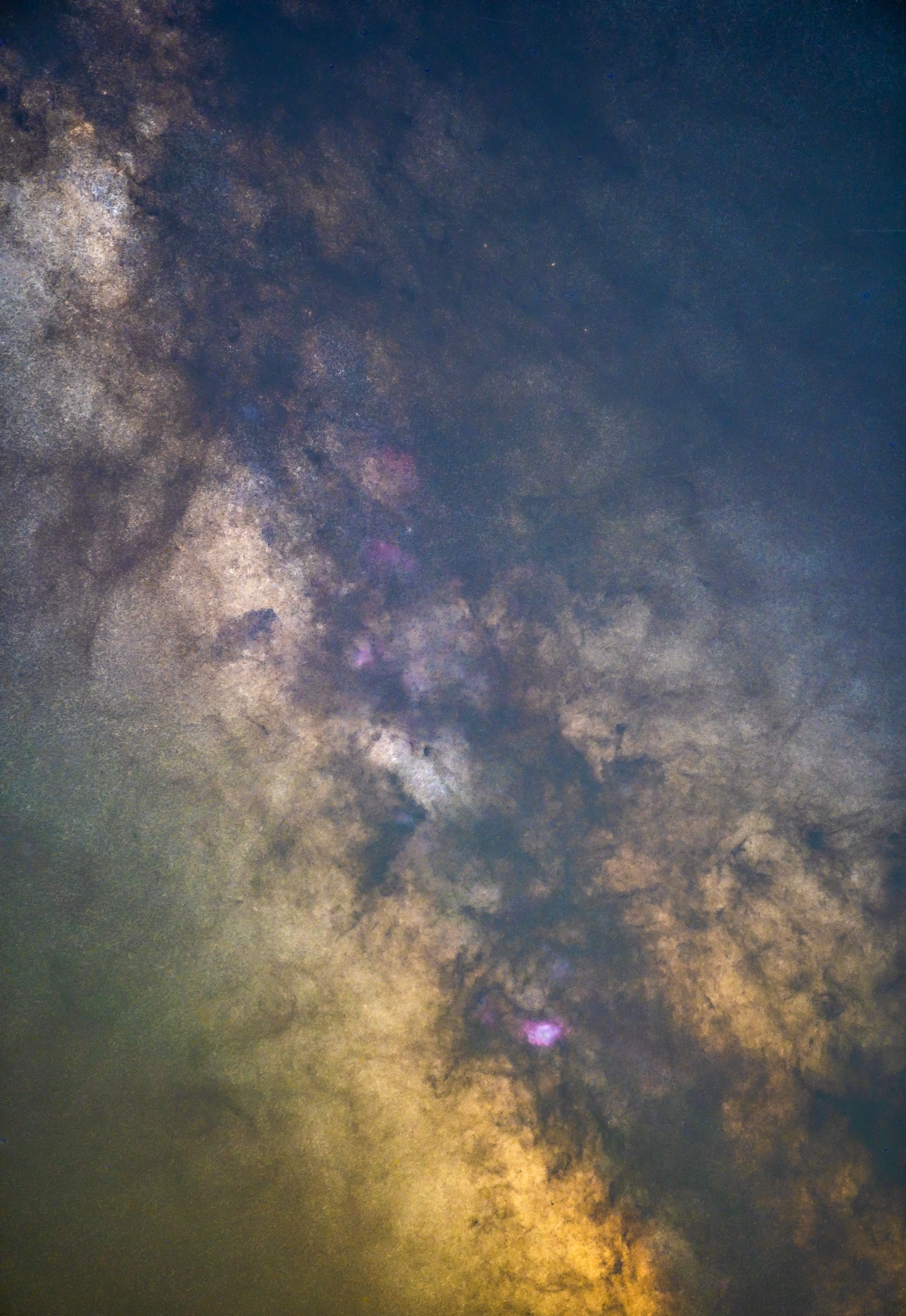Download mobile wallpaper Clouds, Sky, Nebula, Abstract for free.