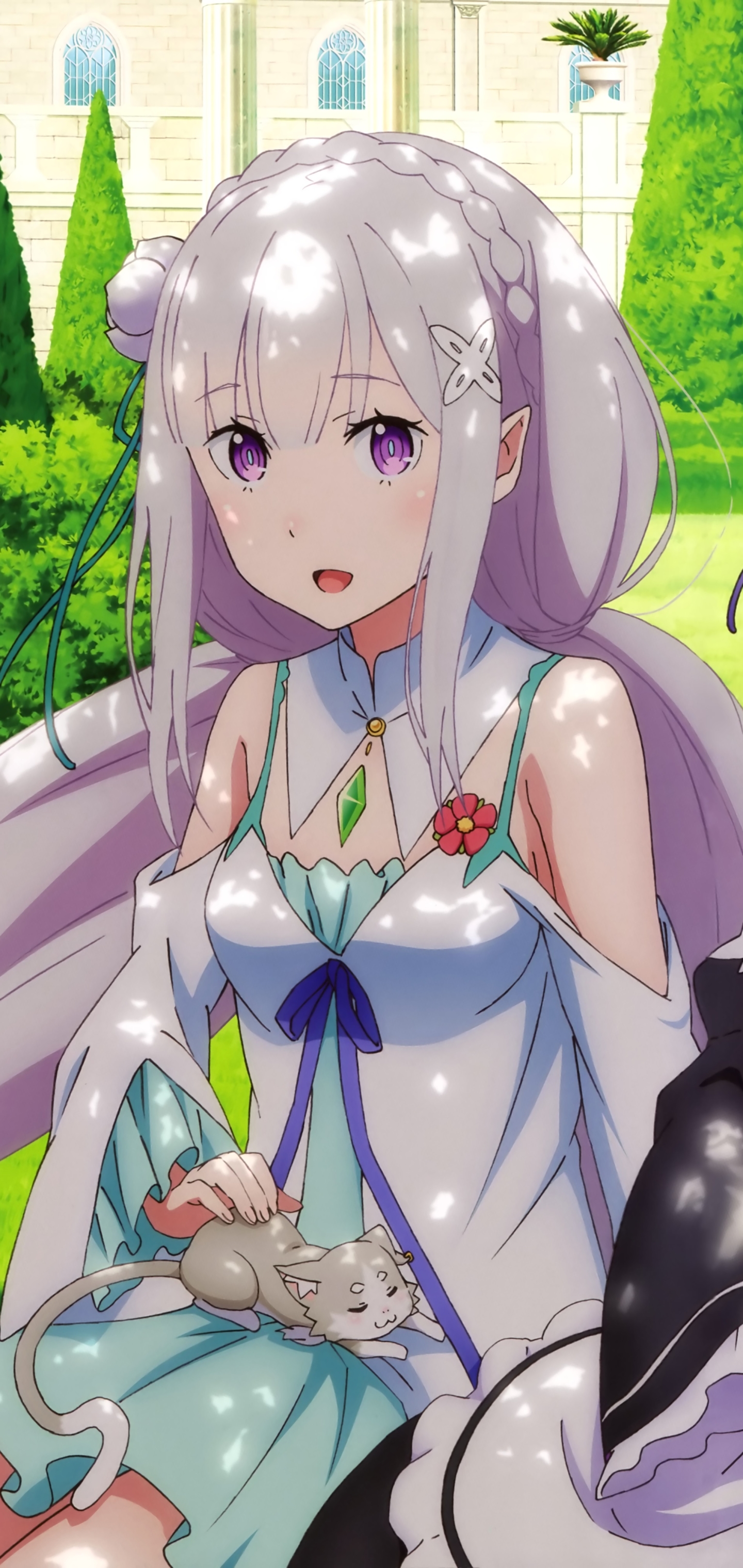 Baixar papel de parede para celular de Anime, Emília (Re:zero), Re:zero Começando A Vida Em Outro Mundo gratuito.