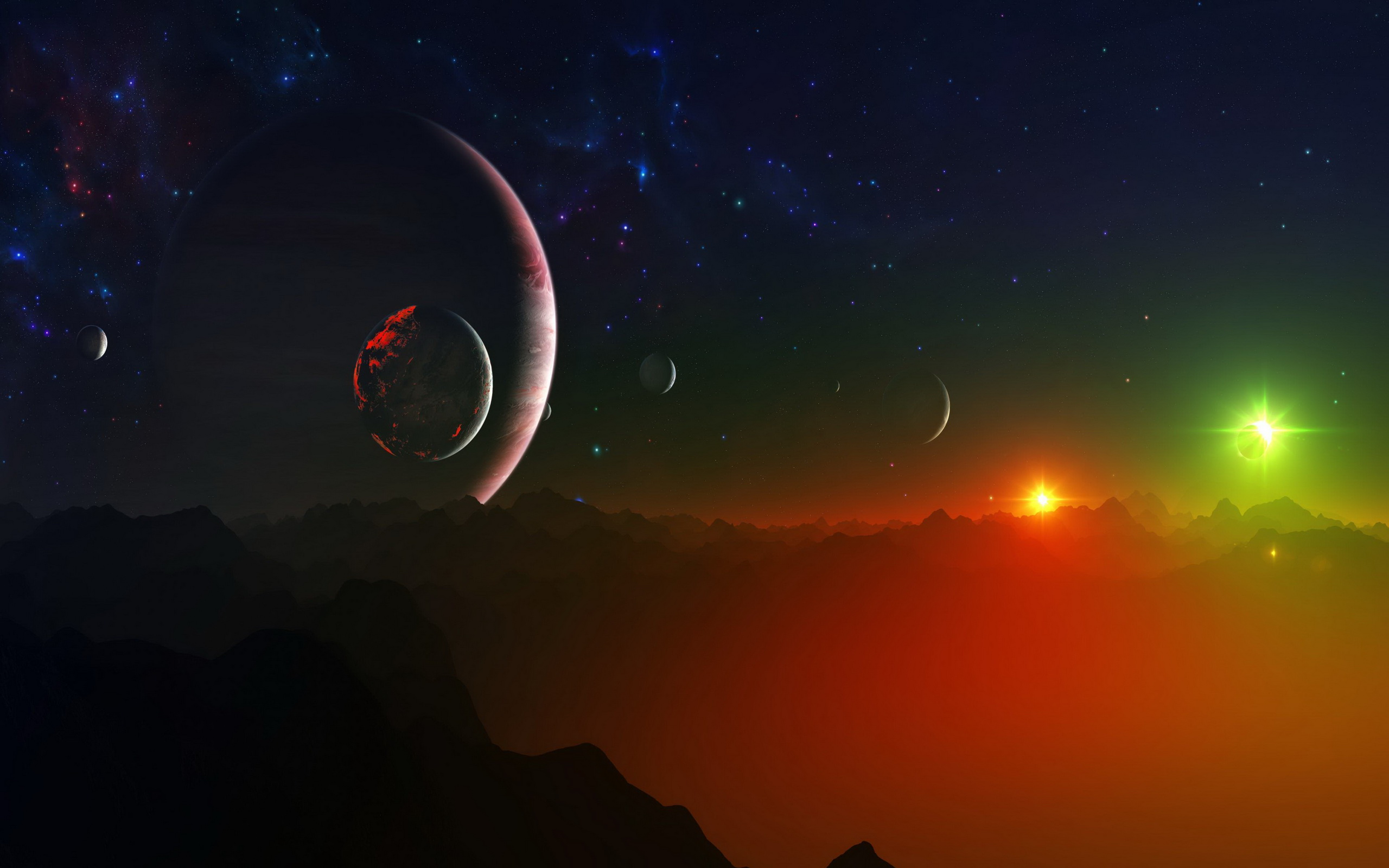 Download mobile wallpaper Landscape, Sci Fi for free.