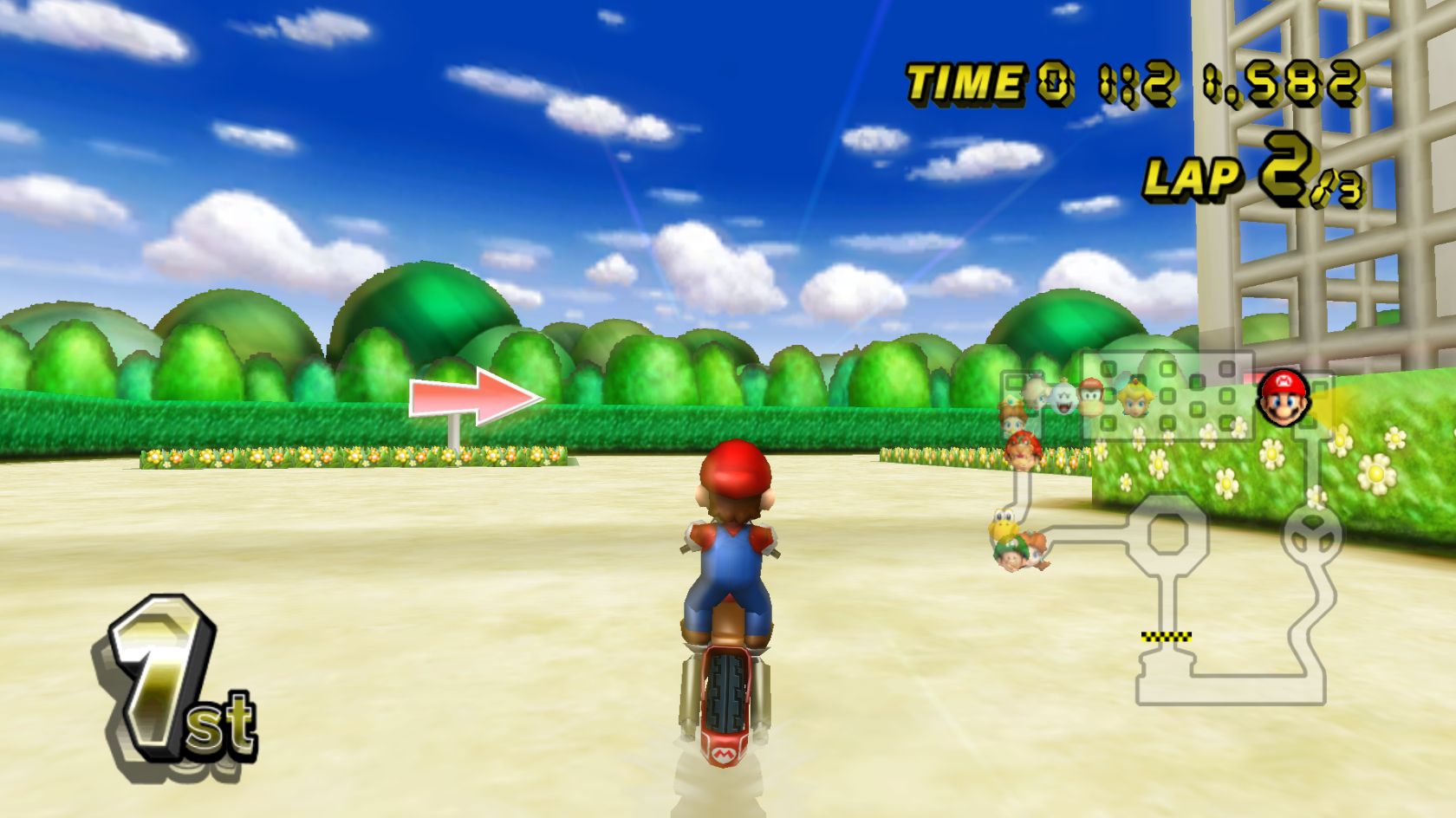 Handy-Wallpaper Mario Kart Wii, Mario, Computerspiele kostenlos herunterladen.