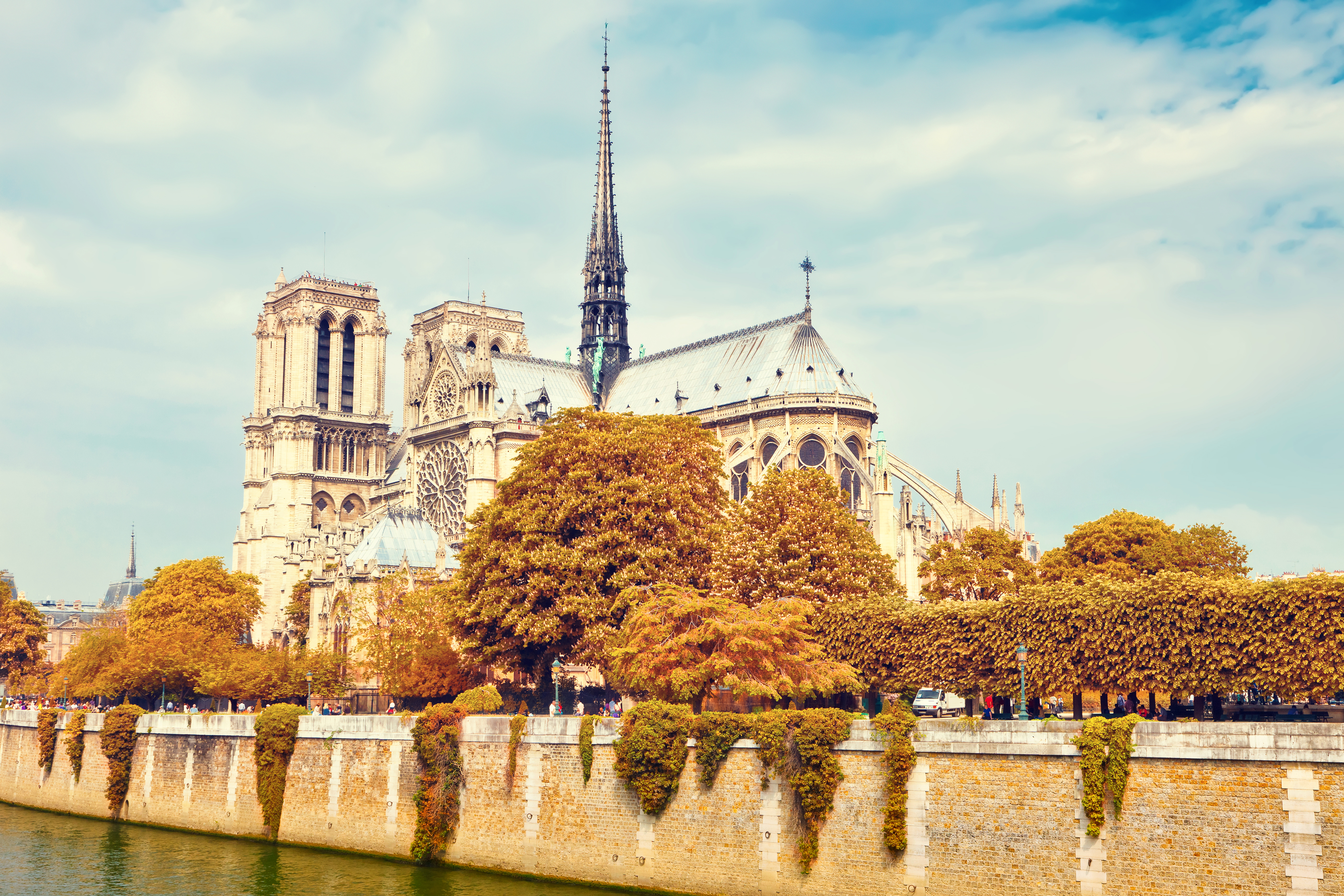 Download mobile wallpaper Architecture, Paris, France, Cathedral, Notre Dame De Paris, Religious, Cathedrals for free.