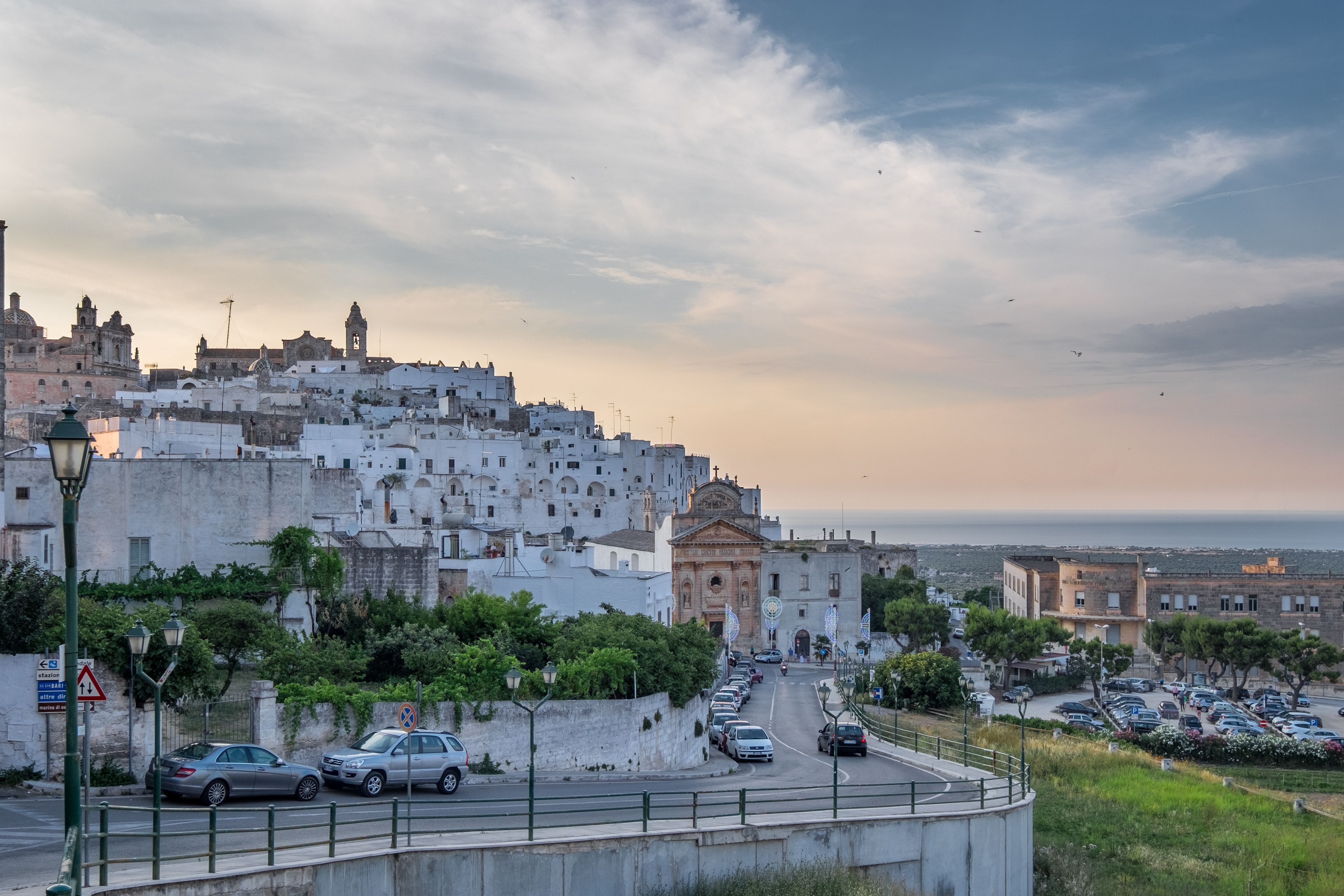 Free download wallpaper Man Made, Ostuni, Towns on your PC desktop