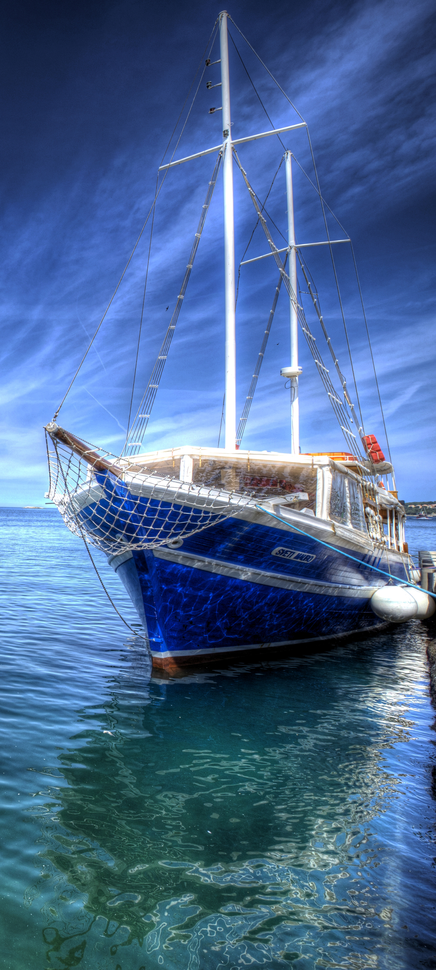 Download mobile wallpaper Boat, Hdr, Croatia, Vehicles, Adriatic Sea for free.