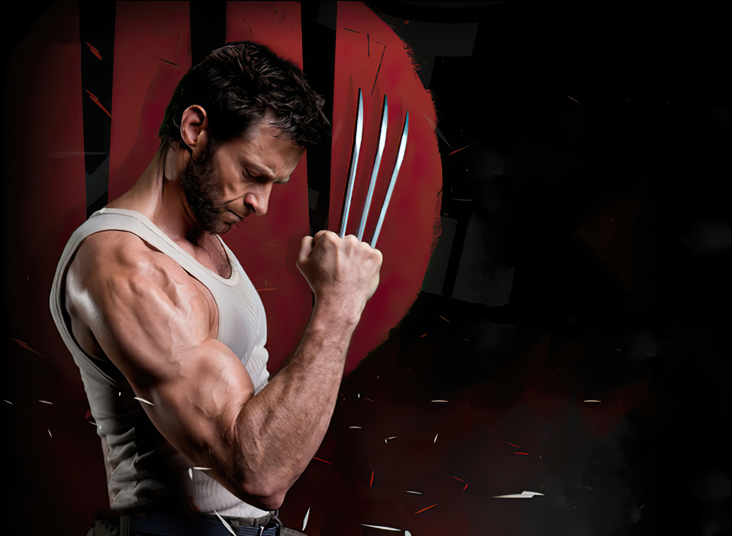Free download wallpaper X Men, Hugh Jackman, Movie, Logan James Howlett, The Wolverine on your PC desktop