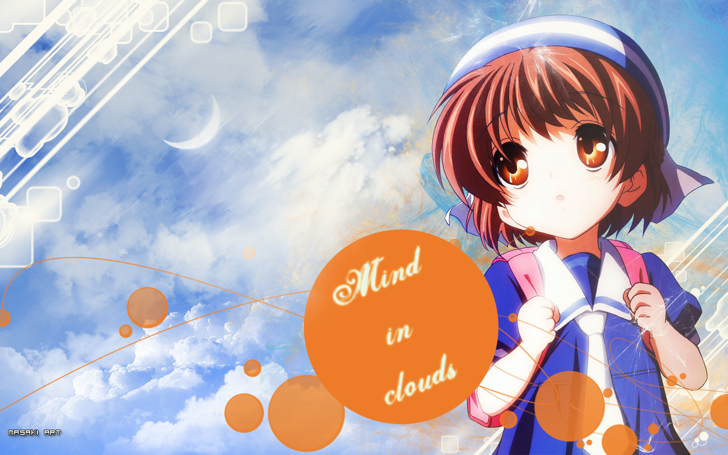 Free download wallpaper Anime, Clannad, Ushio Okazaki on your PC desktop
