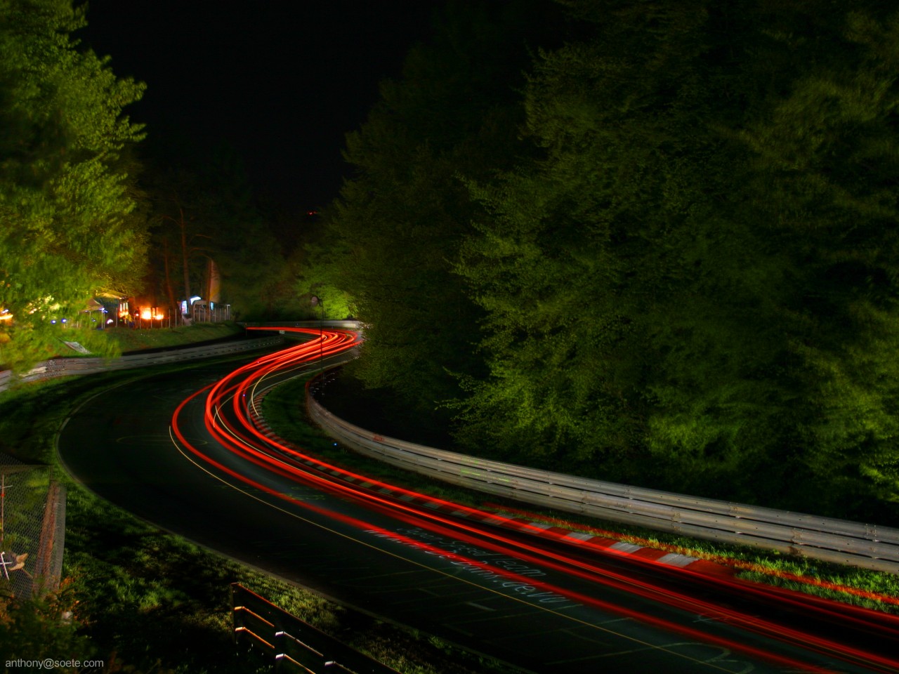 Download mobile wallpaper Road, Man Made, Time Lapse for free.