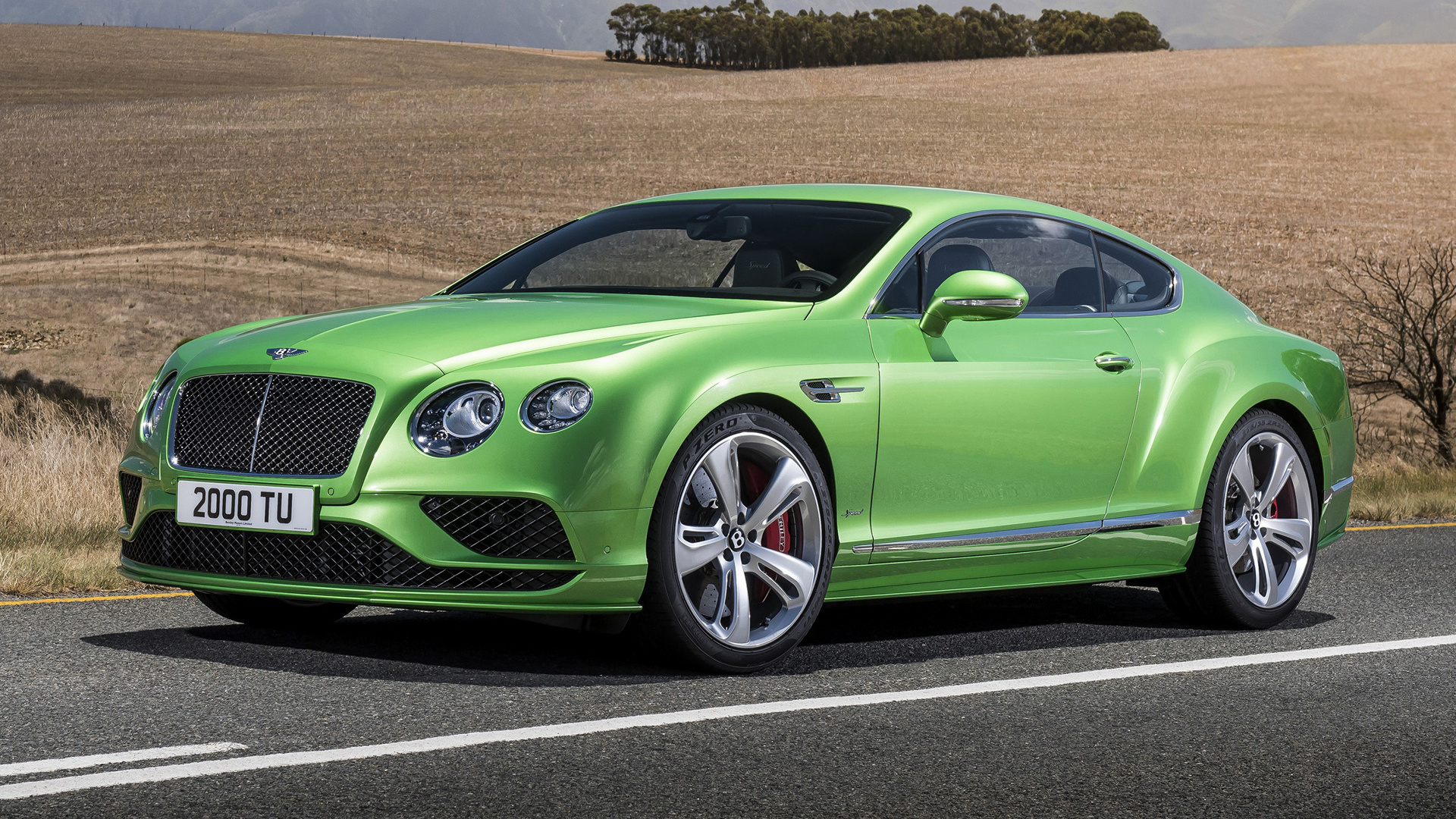 Download mobile wallpaper Bentley, Car, Fastback, Vehicles, Grand Tourer, Green Car, Coupé, Bentley Continental Gt Speed for free.