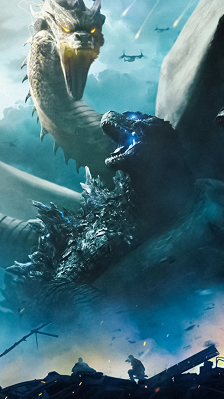 Téléchargez des papiers peints mobile Film, Godzilla Ii Roi Des Monstres gratuitement.