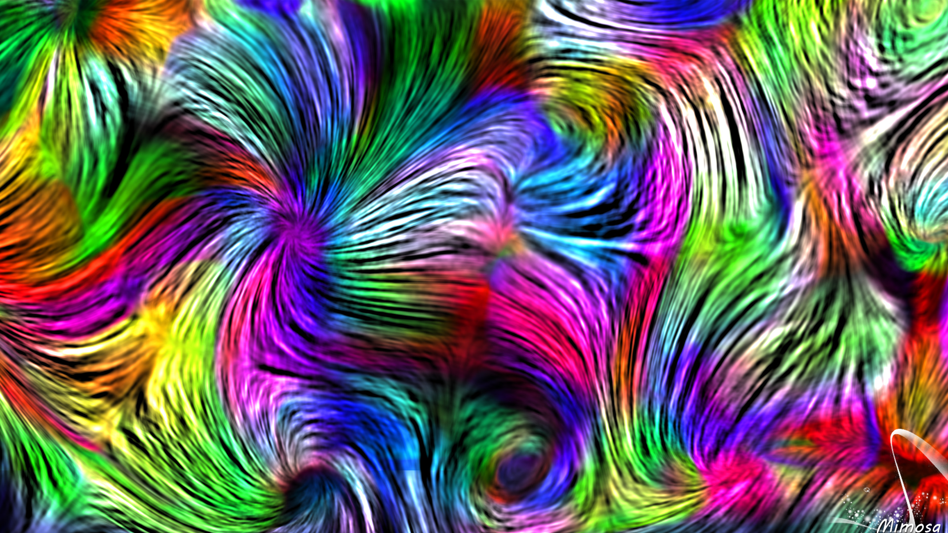 Download mobile wallpaper Abstract, Colorful, Swirl for free.