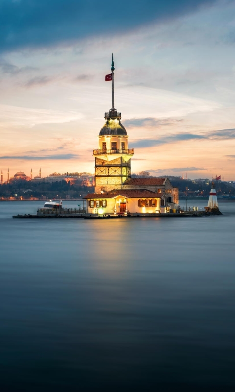 Скачати мобільні шпалери Міста, Стамбул, Створено Людиною безкоштовно.