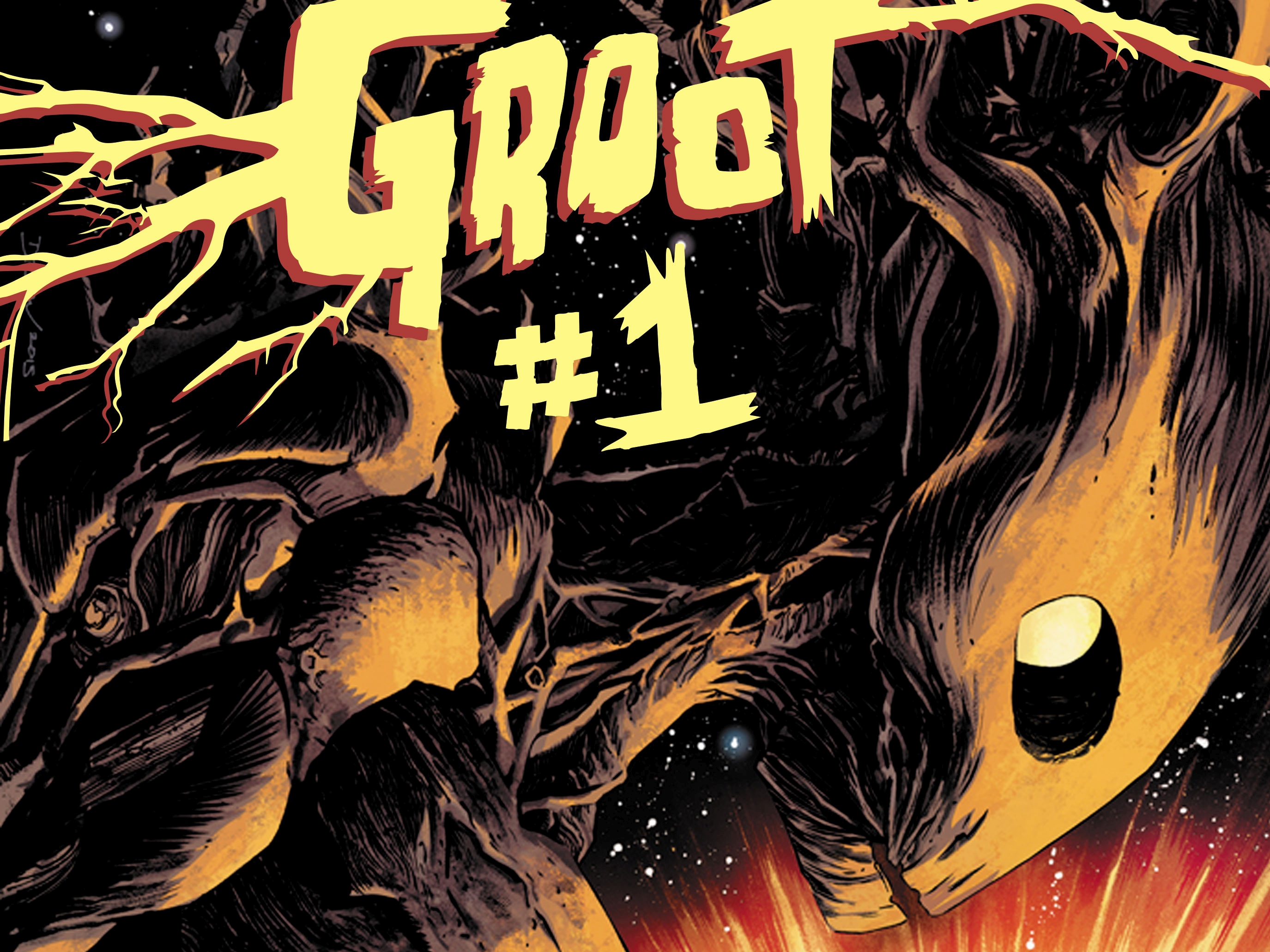 Laden Sie das Comics, Wächter Der Galaxie, Groot-Bild kostenlos auf Ihren PC-Desktop herunter