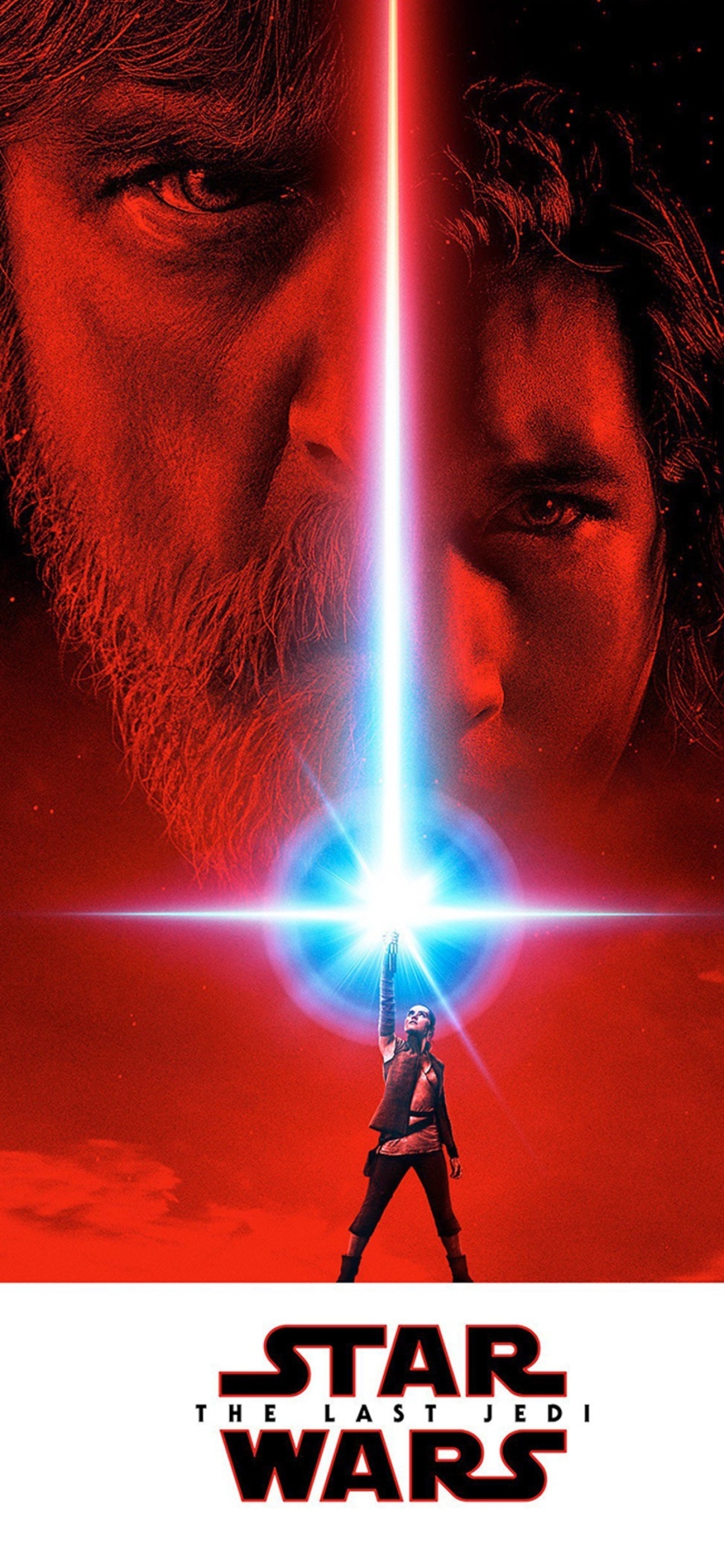 Download mobile wallpaper Star Wars, Movie, Luke Skywalker, Daisy Ridley, Rey (Star Wars), Mark Hamill, Kylo Ren, Adam Driver, Star Wars: The Last Jedi for free.