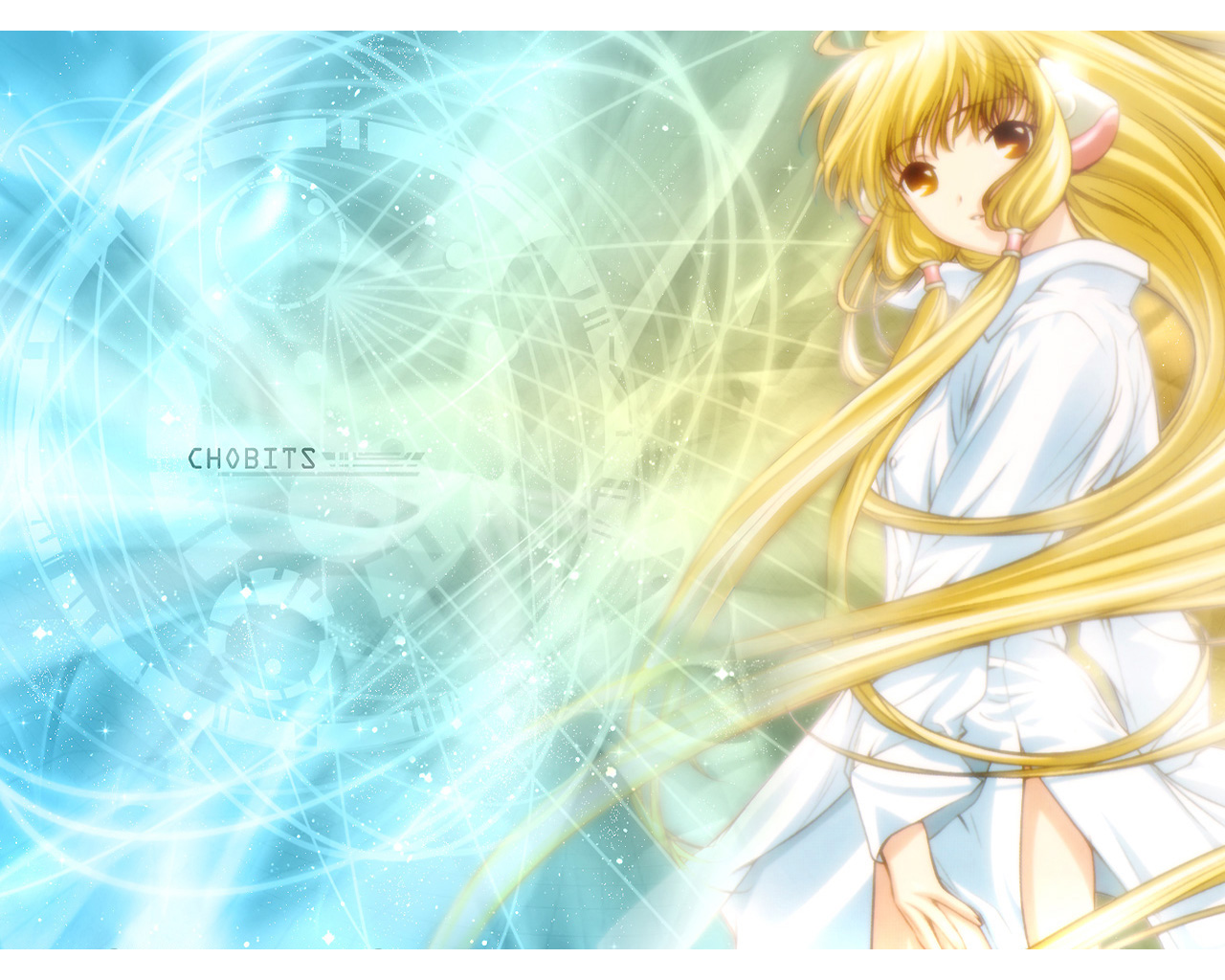 Free download wallpaper Anime, Blonde, Chobits, Long Hair on your PC desktop