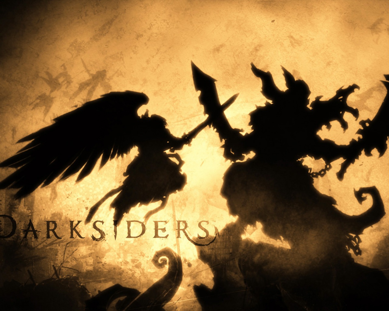 Laden Sie das Computerspiele, Darksiders-Bild kostenlos auf Ihren PC-Desktop herunter