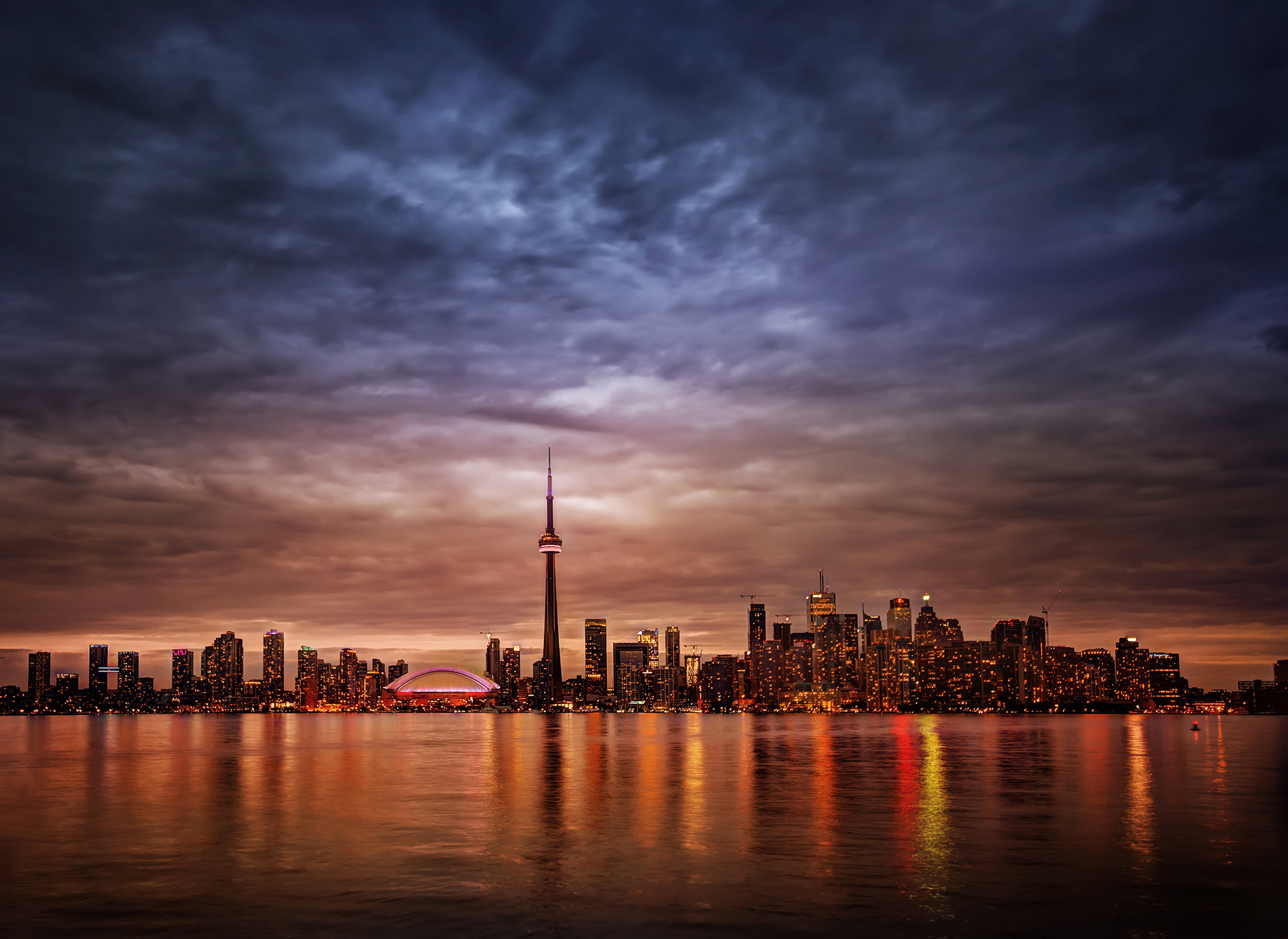 Скачать обои бесплатно Города, Город, Канада, Торонто, Сделано Человеком картинка на рабочий стол ПК