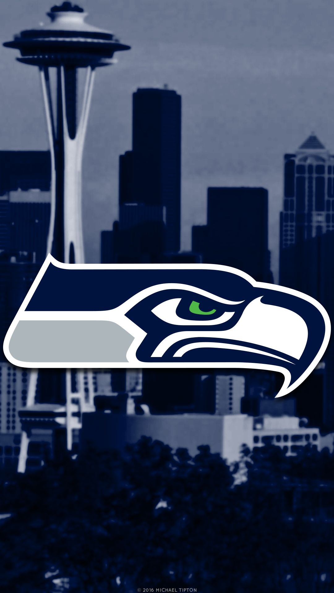 Handy-Wallpaper Sport, Fußball, Logo, Emblem, Seattle Seahawks, Nfl kostenlos herunterladen.
