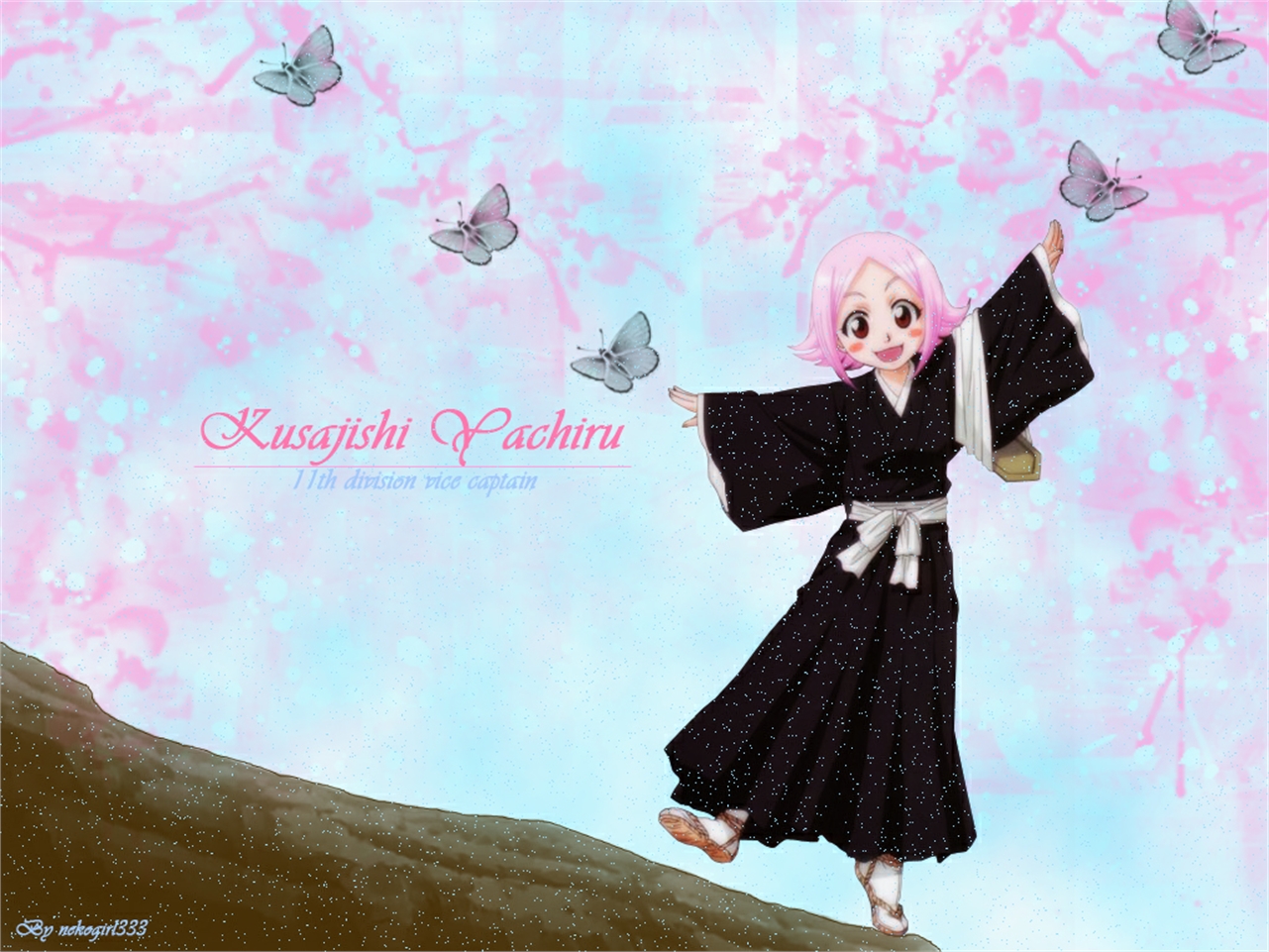 Free download wallpaper Yachiru Kusajishi, Bleach, Anime on your PC desktop