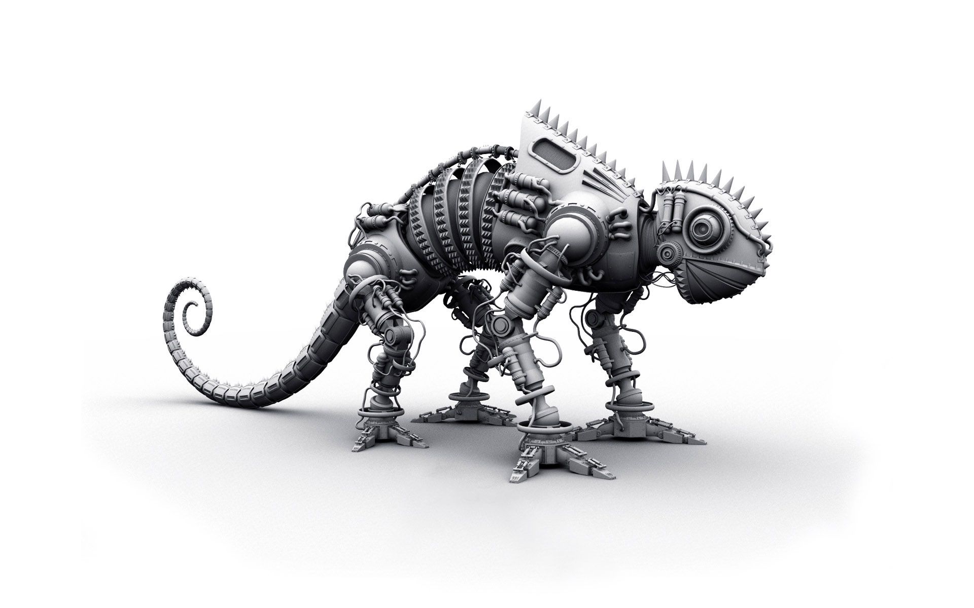 Baixe gratuitamente a imagem Brinquedo, Forma, Metal, Dinossauro, 3D na área de trabalho do seu PC