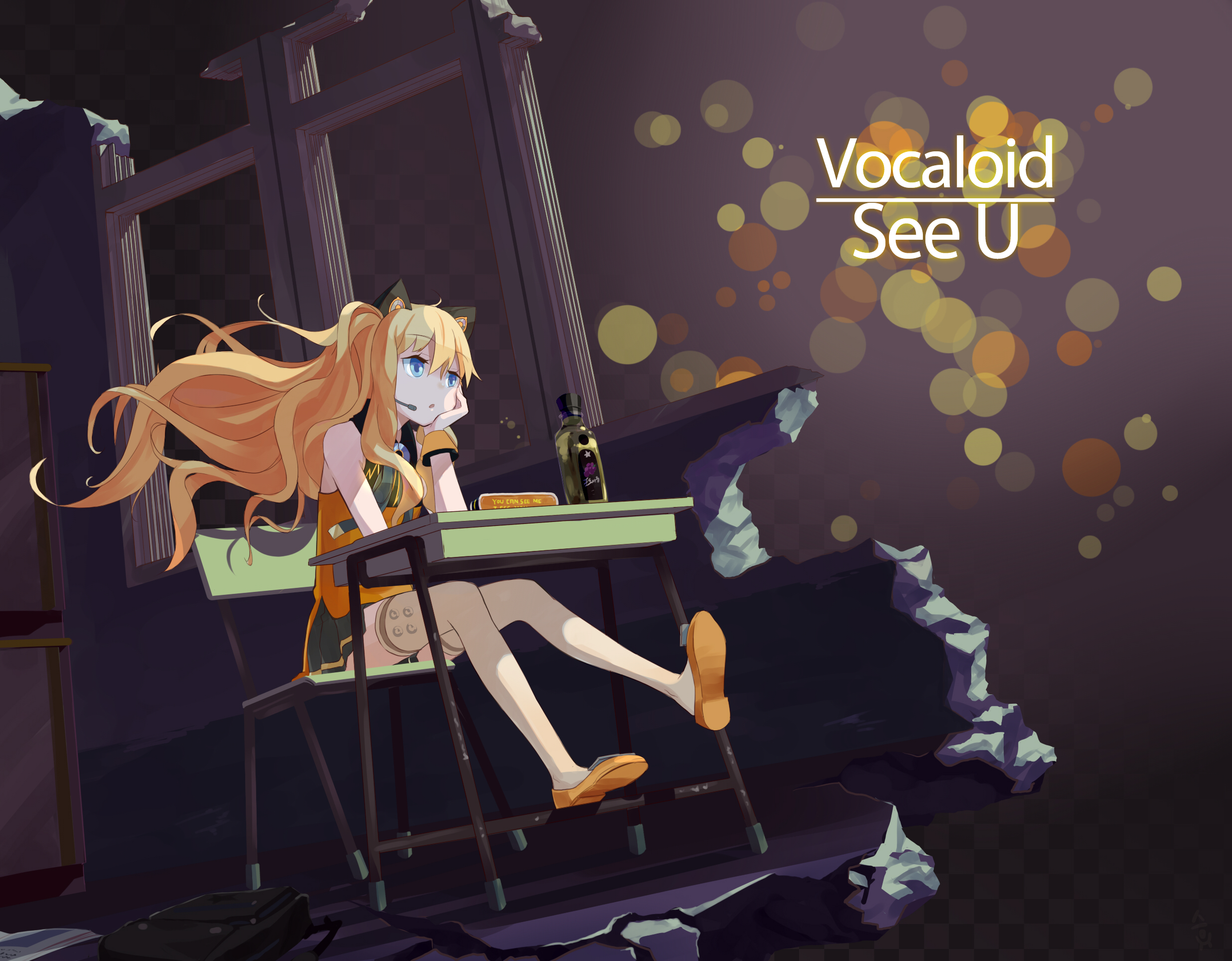 Baixe gratuitamente a imagem Anime, Vocaloid, Veja U (Vocaloid) na área de trabalho do seu PC