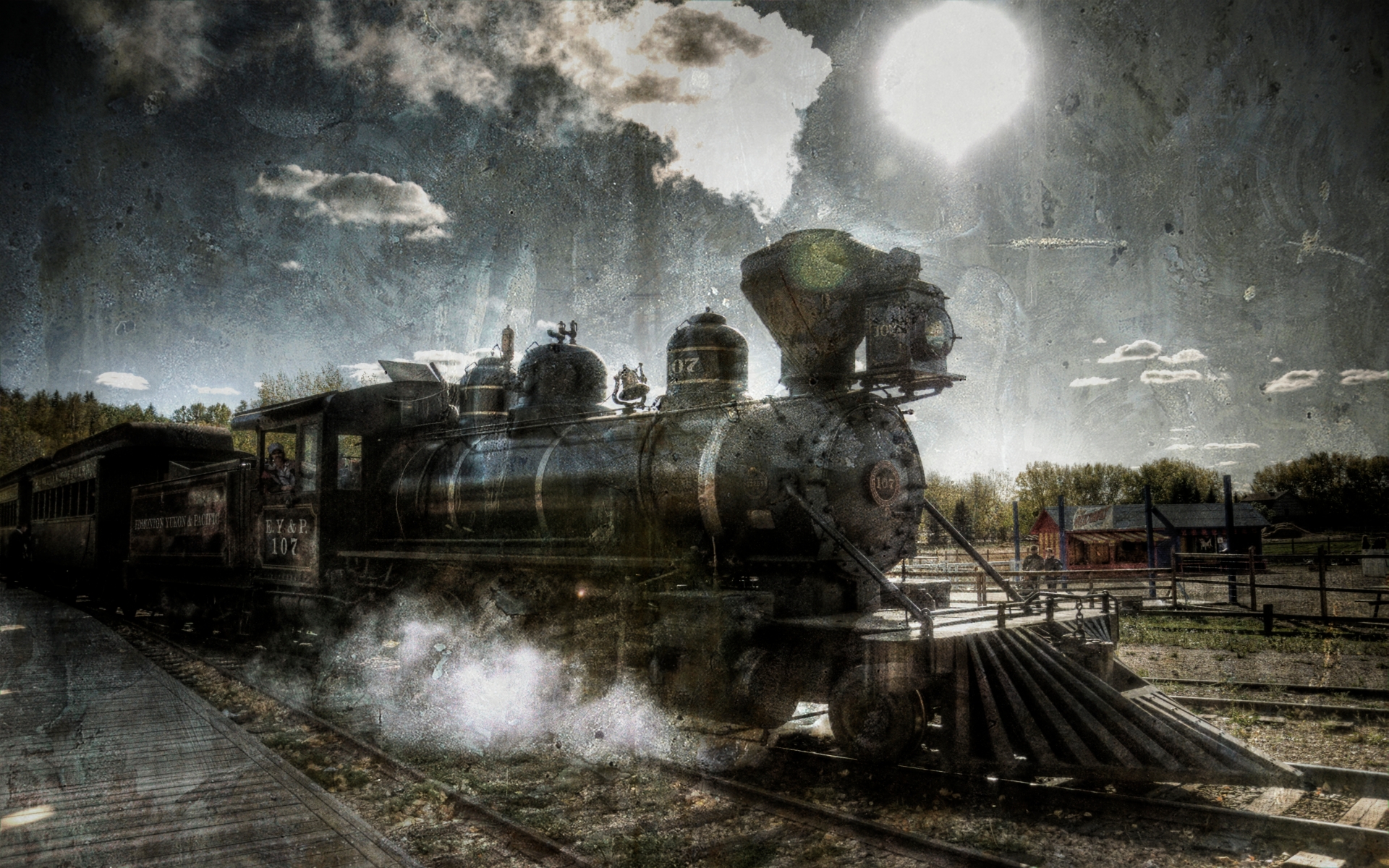 Download mobile wallpaper Vehicles, Steam Train for free.