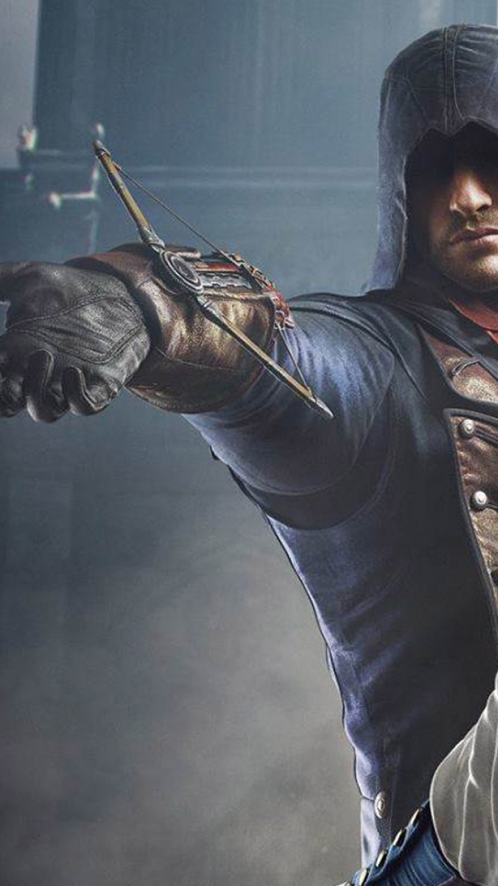 Handy-Wallpaper Assassin's Creed: Unity, Assassin's Creed, Computerspiele kostenlos herunterladen.