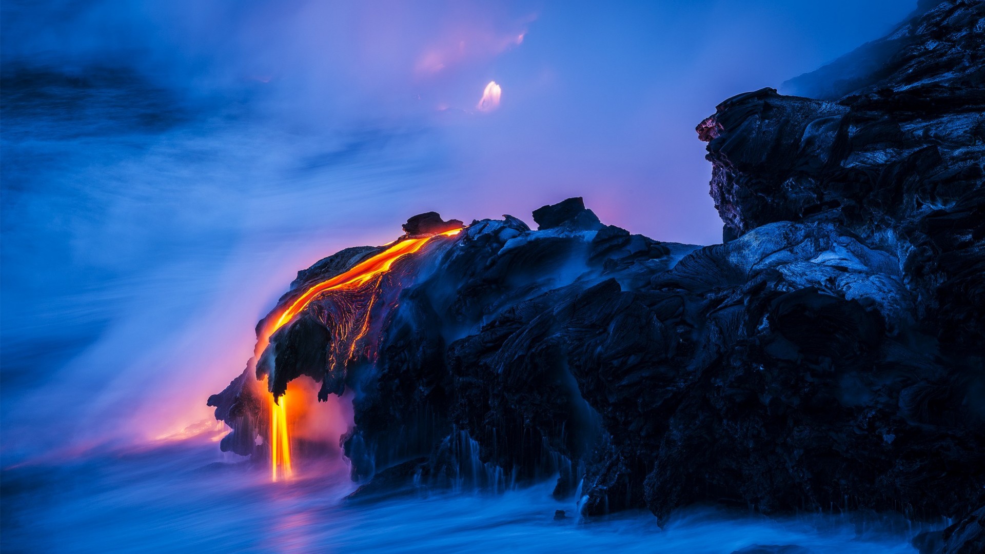 Laden Sie das Vulkan, Lava, Erde/natur-Bild kostenlos auf Ihren PC-Desktop herunter