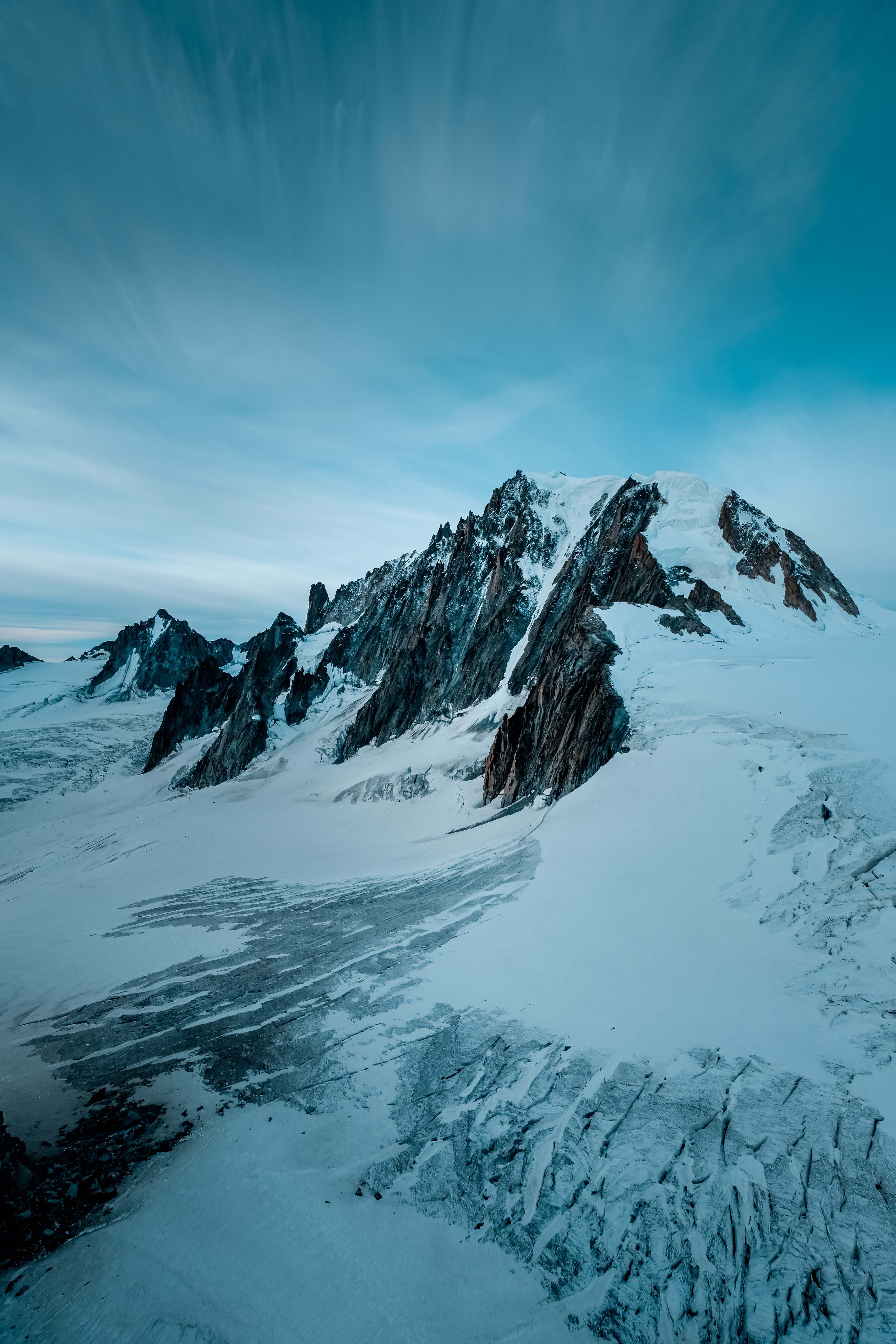128718 descargar imagen paisaje, naturaleza, montañas, nieve, vértice, tops, cubierto de nieve, nevado: fondos de pantalla y protectores de pantalla gratis