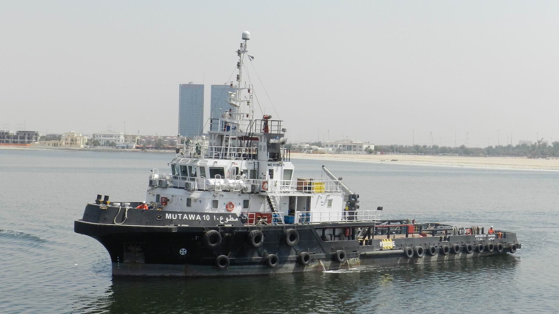 vehicles, tugboat, ship
