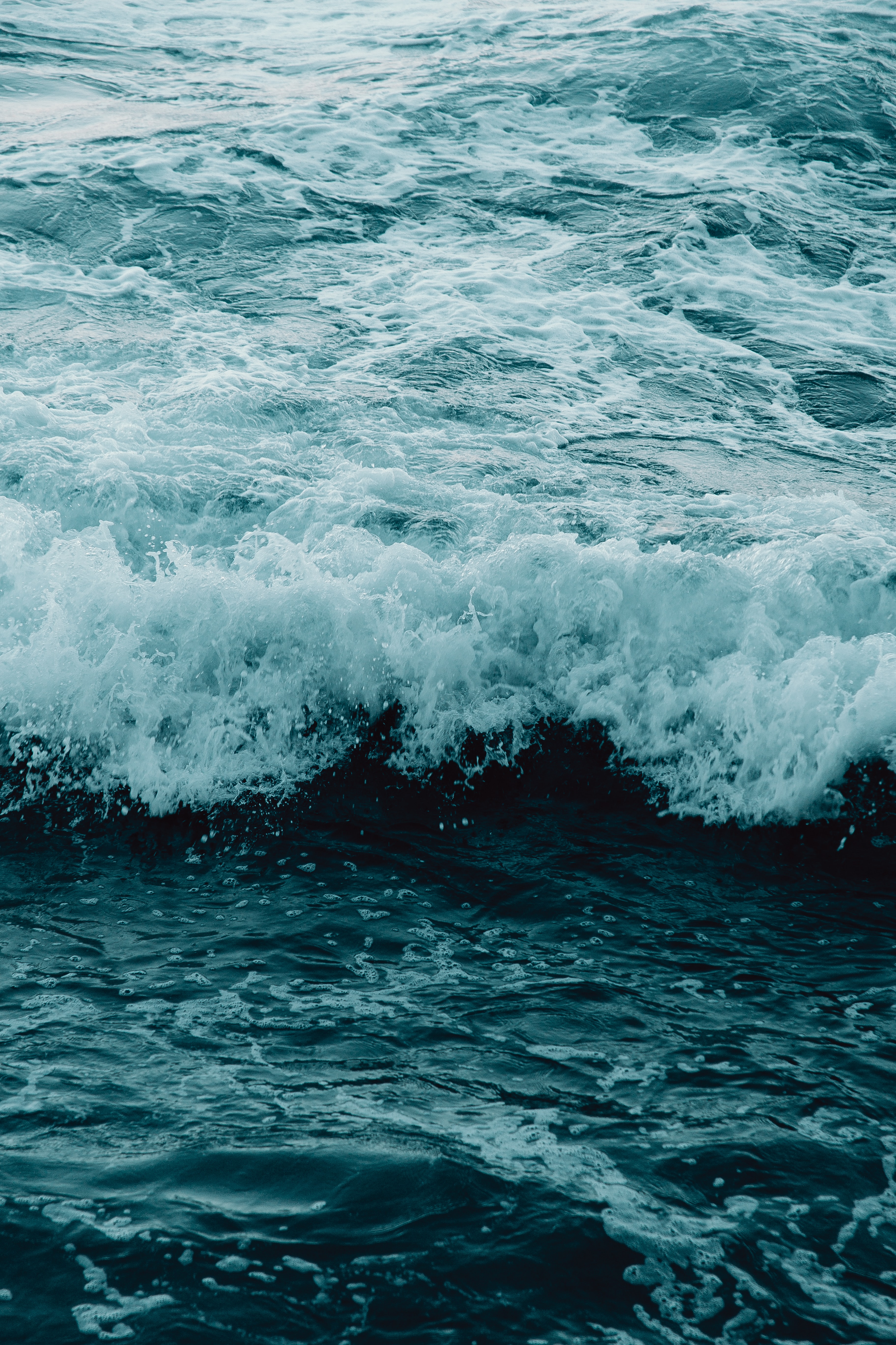 Download mobile wallpaper Sea, Foam, Nature, Surf, Wave for free.