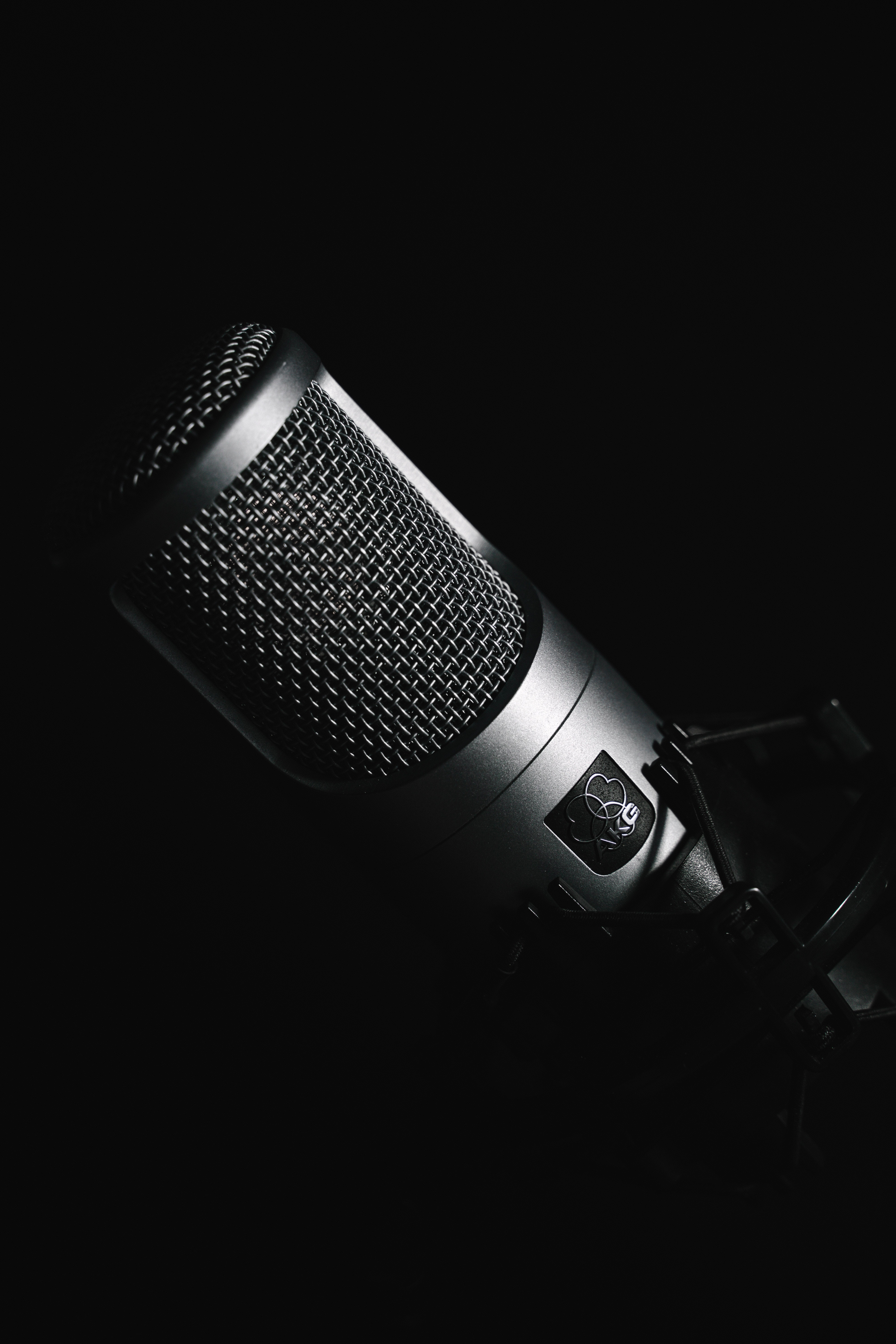 black and white, technologies, microphone, music, technology