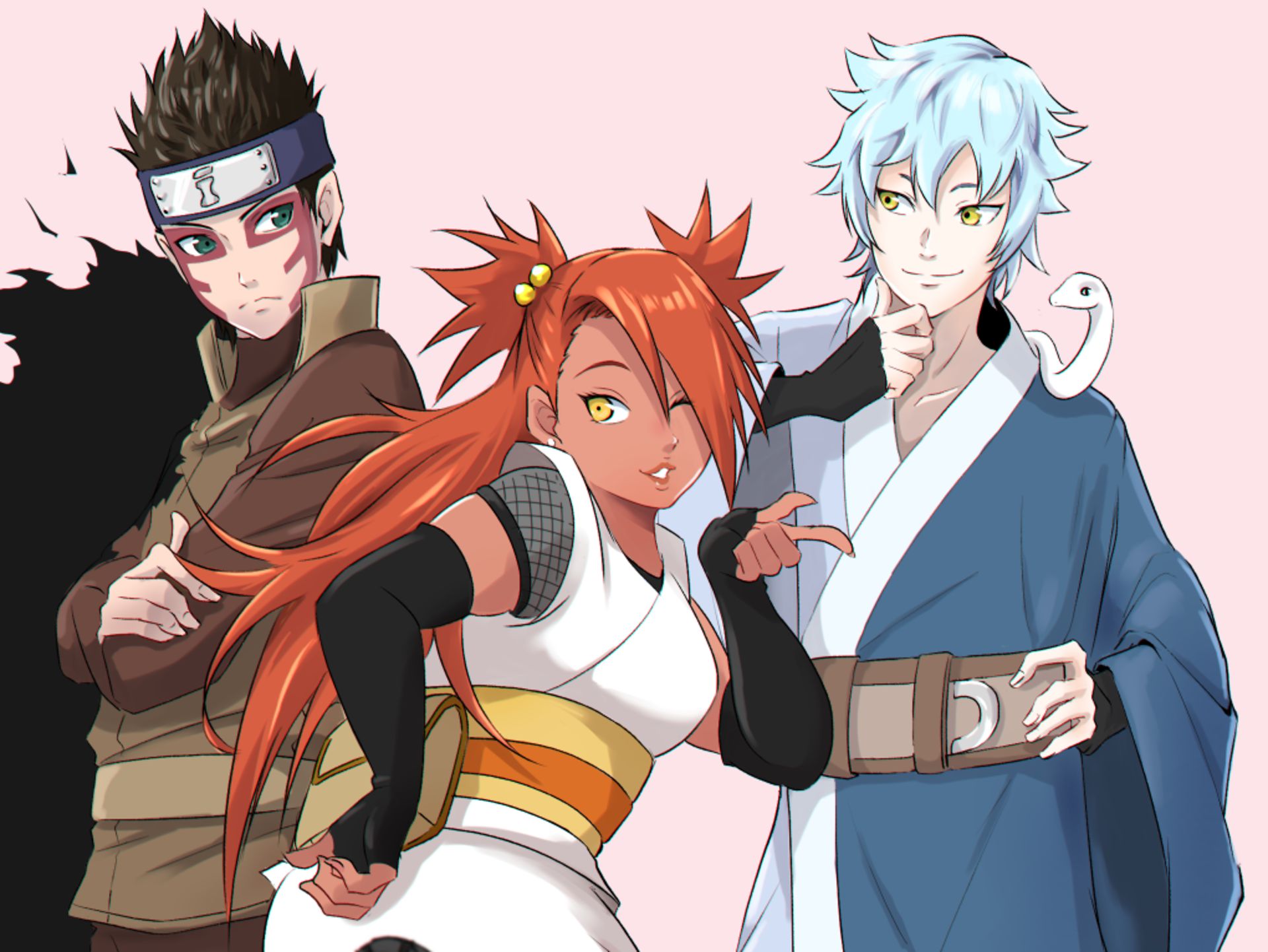 Descarga gratuita de fondo de pantalla para móvil de Naruto, Animado, Mitsuki (Naruto), Boruto, Chōchō Akimichi, Shinki (Naruto).