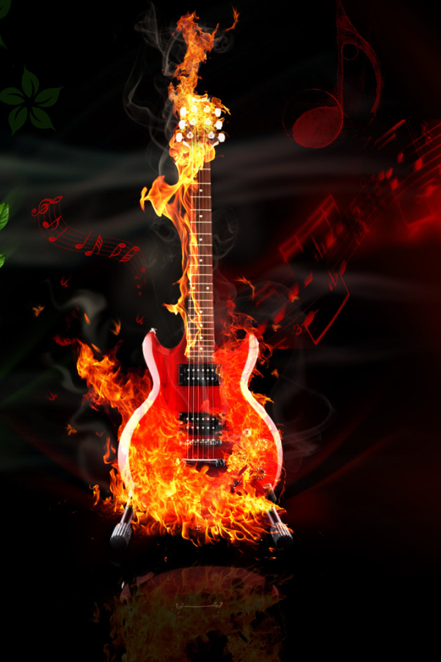 Download mobile wallpaper Music, Guitar for free.